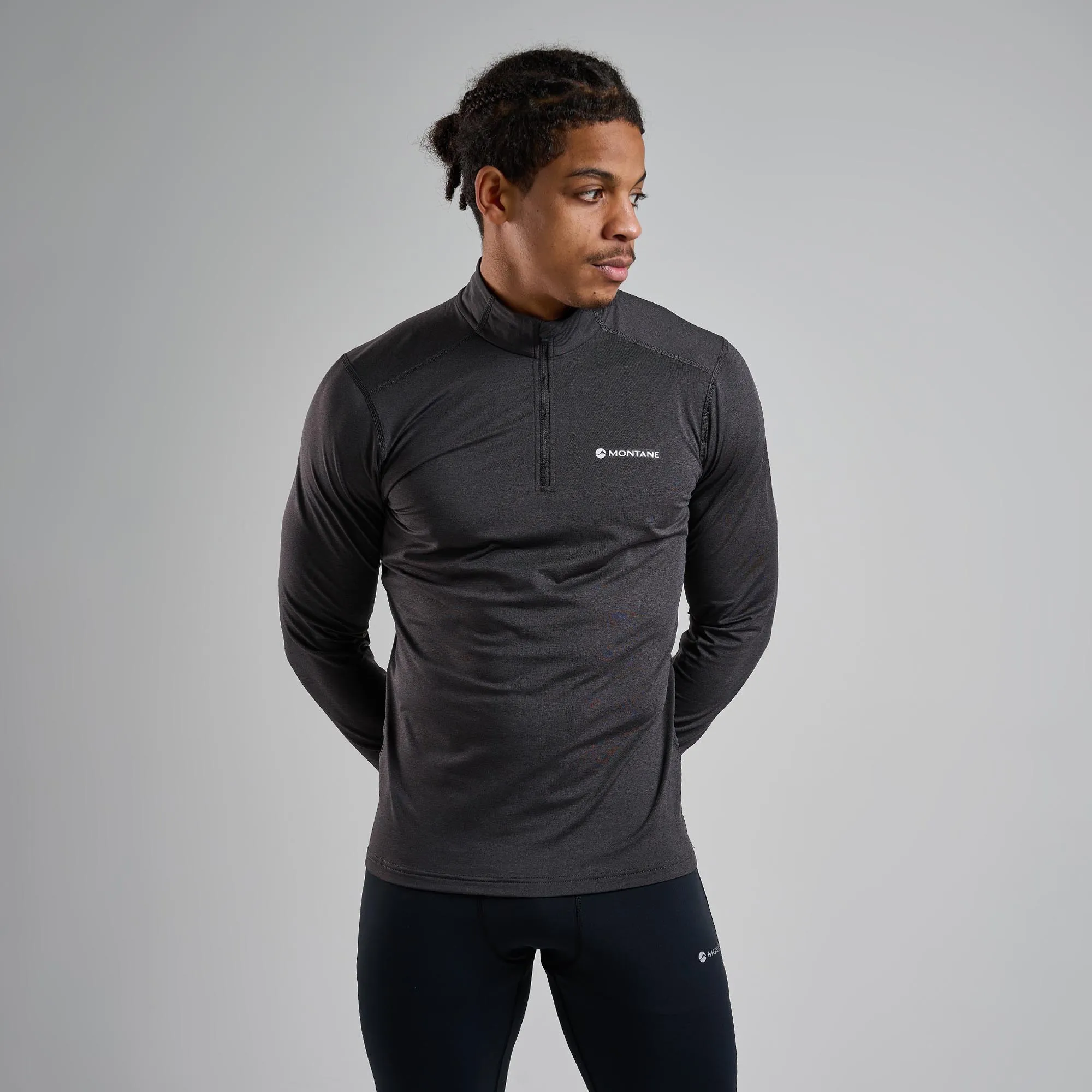 Montane Men's Dart XT Thermal Zip Neck Long Sleeved Top Montane