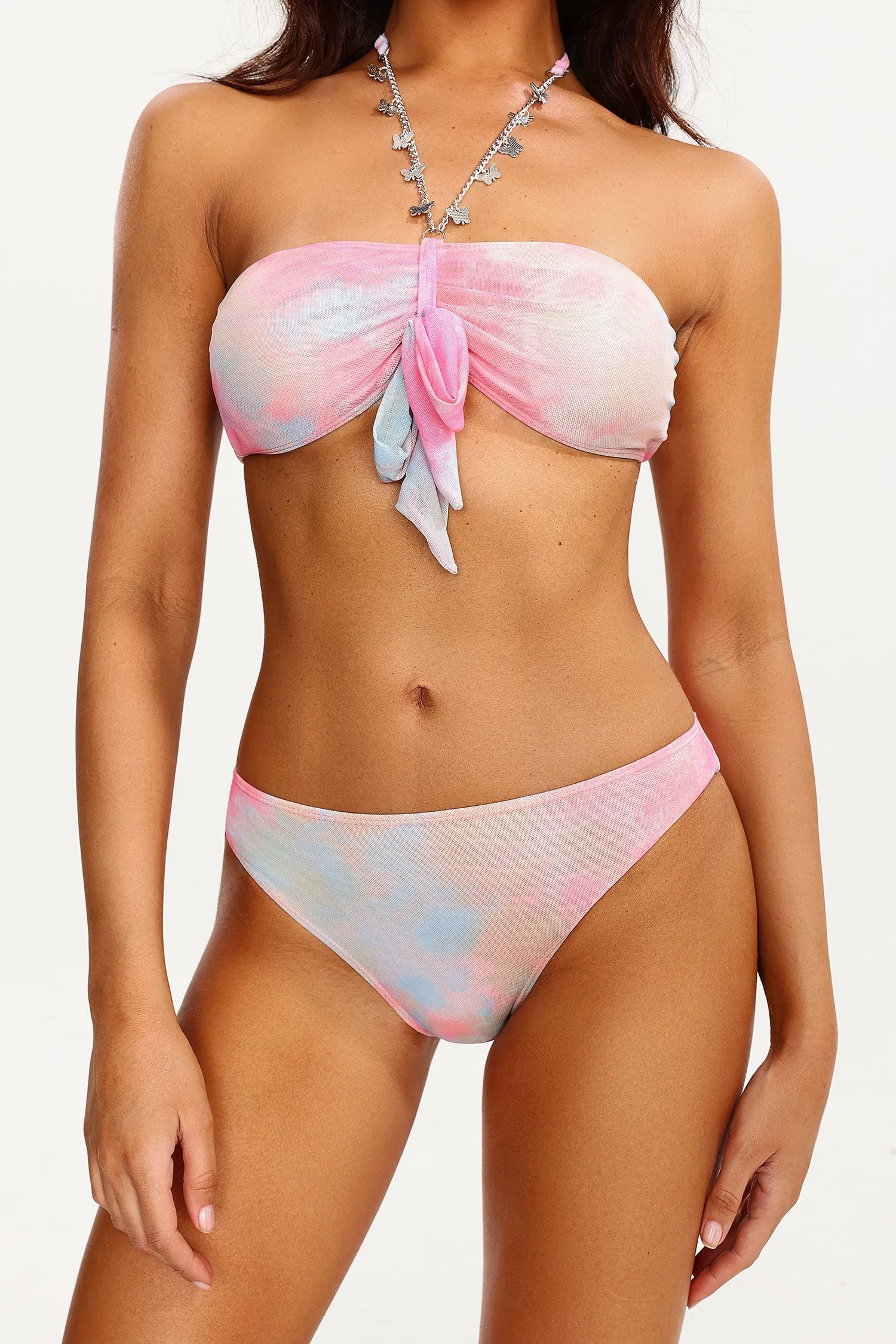 Moto Gradient Chain Bikini Set Gloria Lanvin