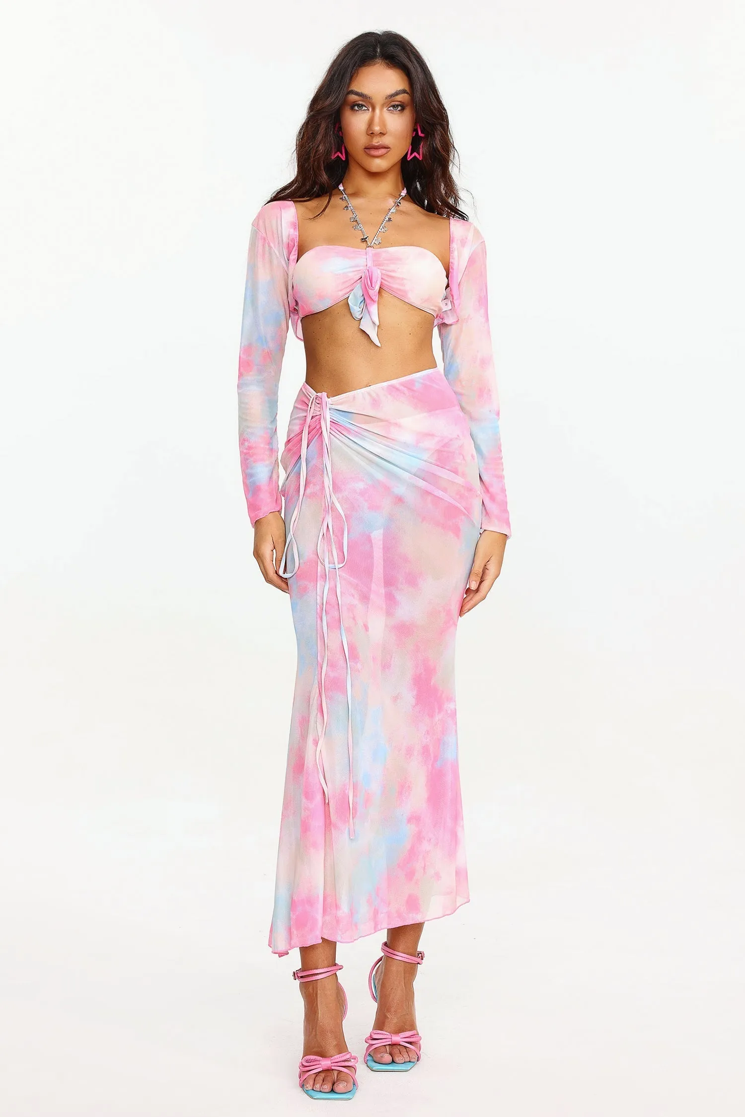 Moto Gradient Chain Bikini Set Gloria Lanvin