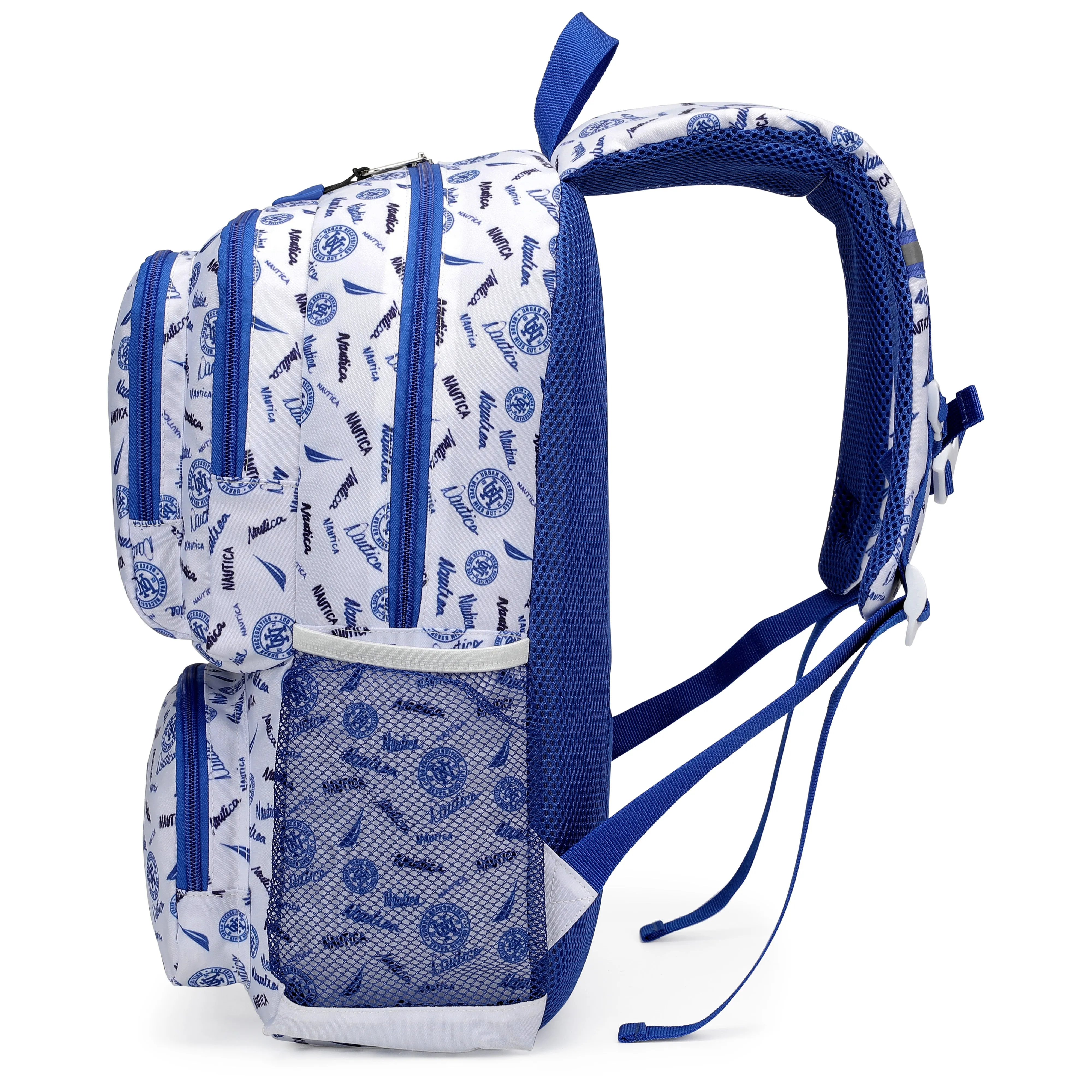 Nautica Kids Backpack for Kindergarten, Elementary School | 17" Tall | Varsity