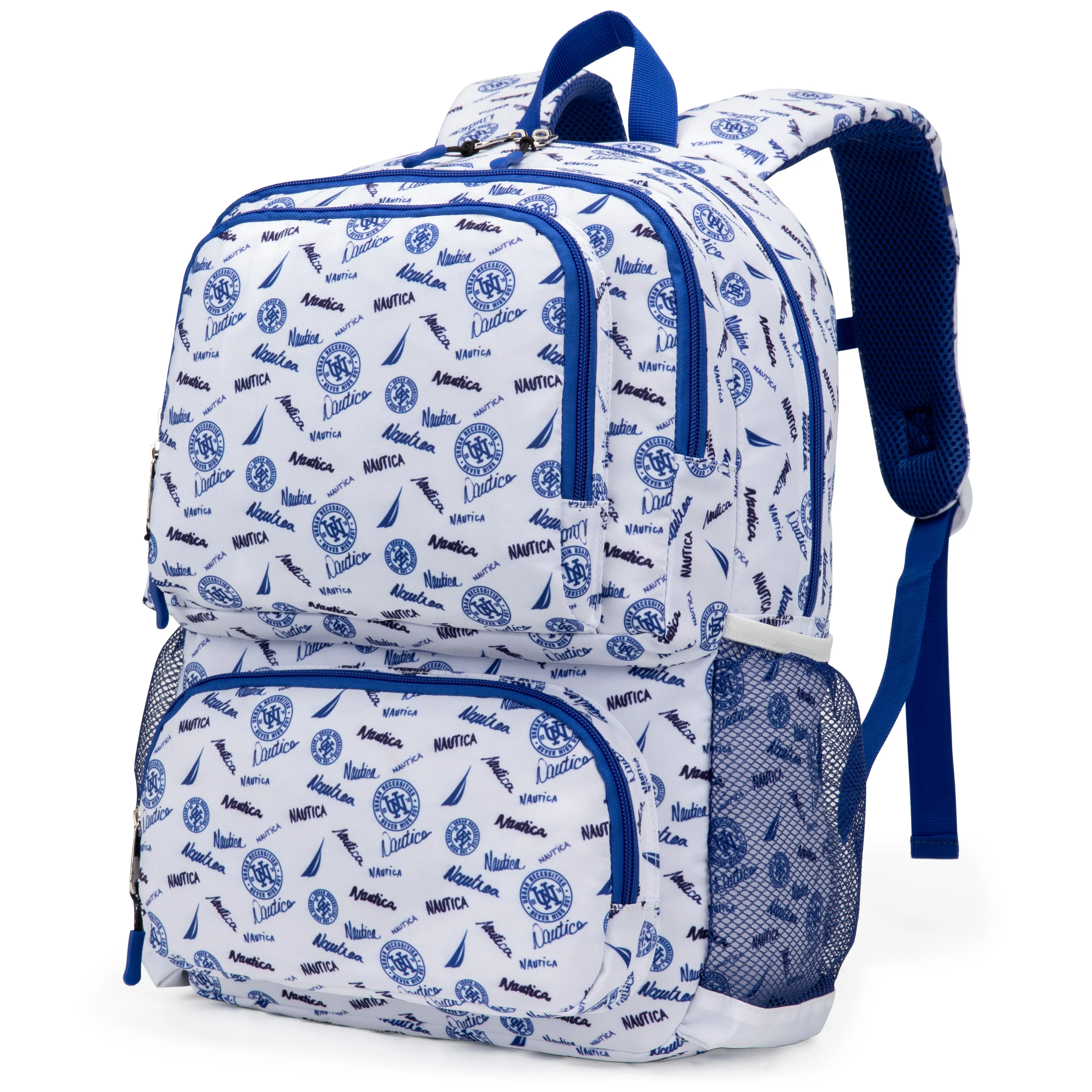 Nautica Kids Backpack for Kindergarten, Elementary School | 17" Tall | Varsity
