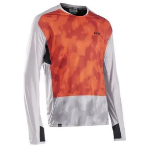 Northwave MTB Edge Mens Cycling Jersey (Dark Grey/Orange)