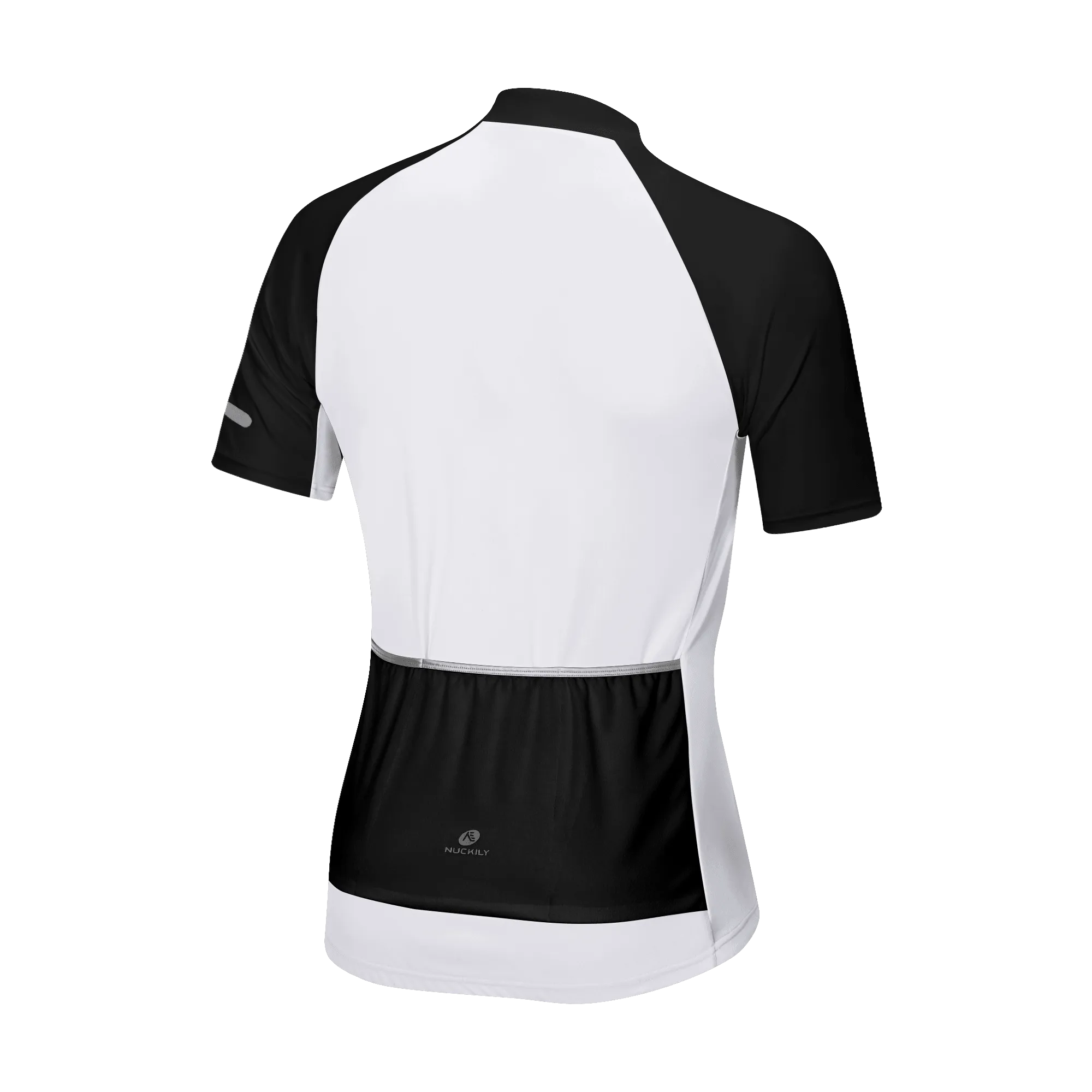 Nuckily MG043 Mens Cycling Jersey (Black)