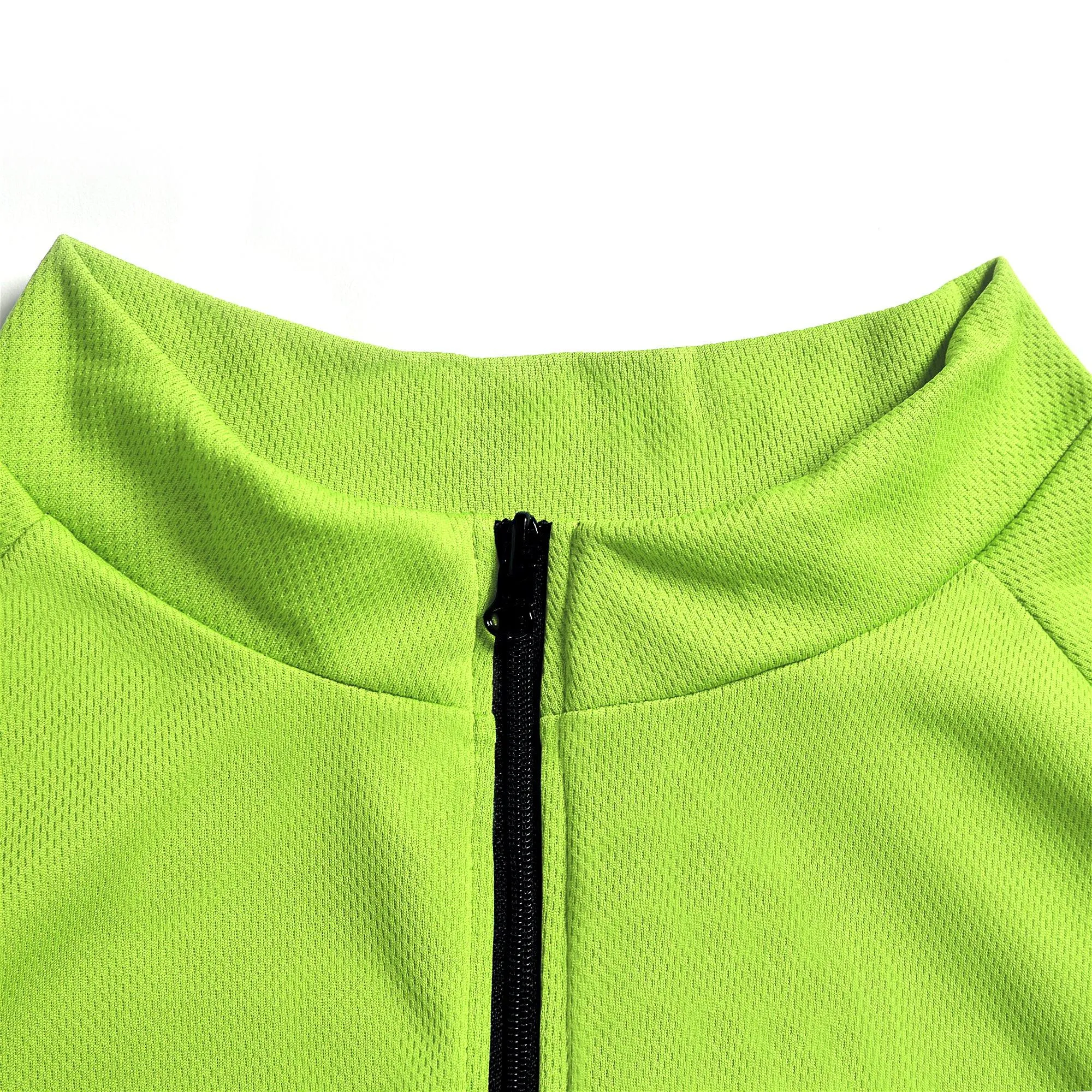 Nuckily MG043 Mens Cycling Jersey (Green)