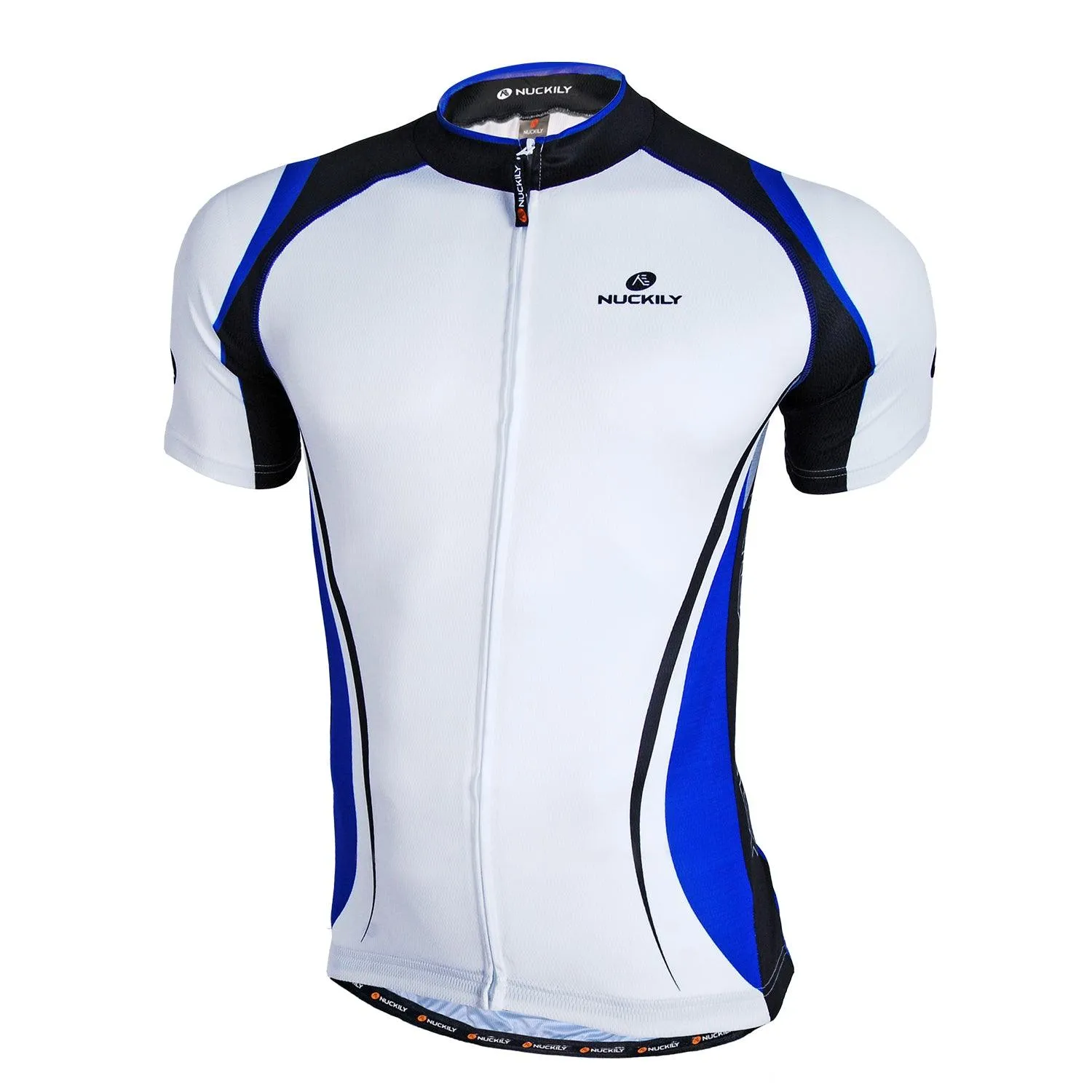 Nuckily NJ502 Mens Cycling Jersey (Blue)
