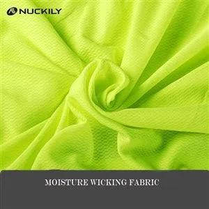 Nuckily NJ601 Mens Cycling Jersey (Neon Green)
