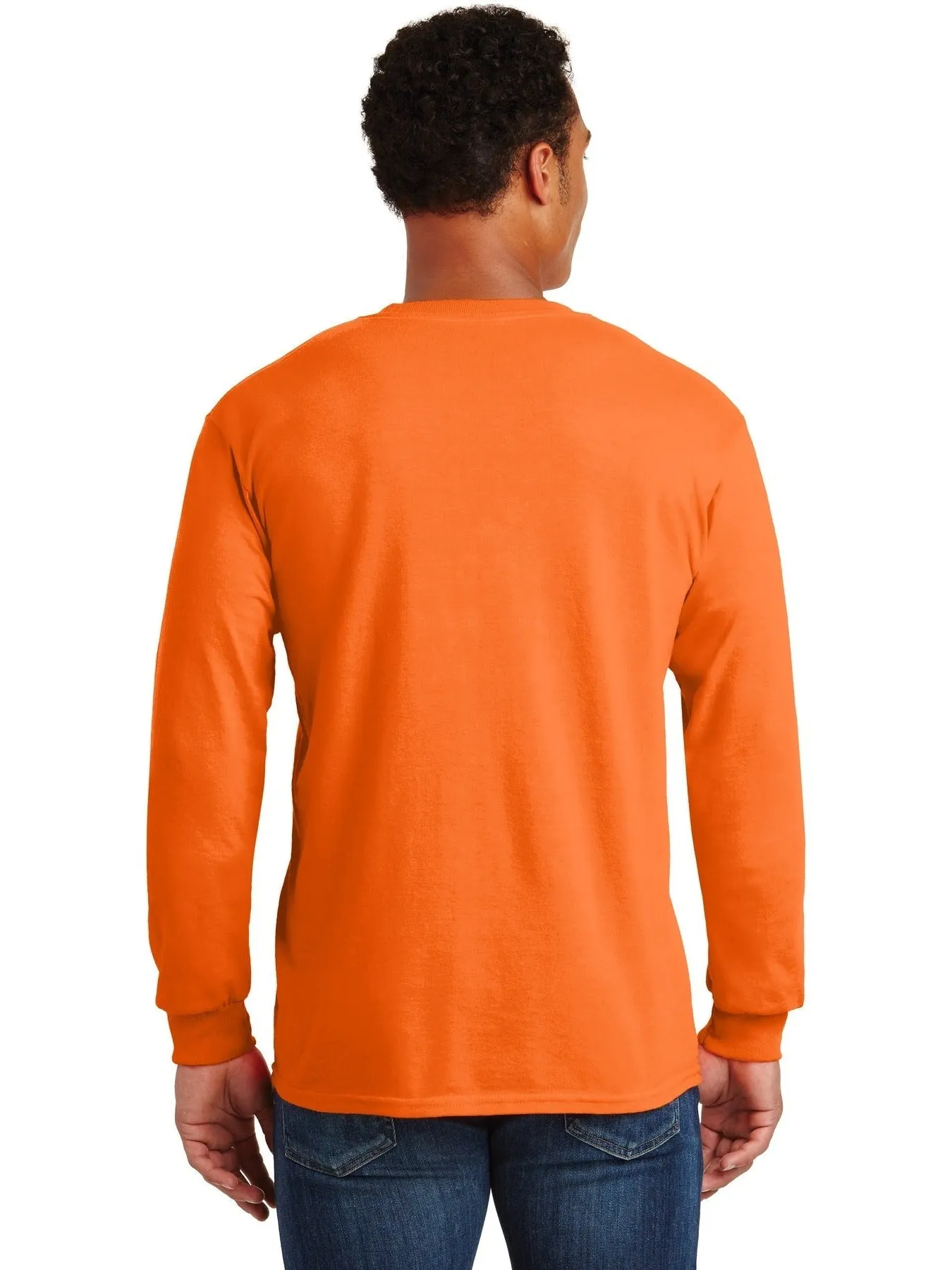 OUTLET-Gildan Ultra Cotton100% Cotton Long Sleeve T-Shirt with Pocket