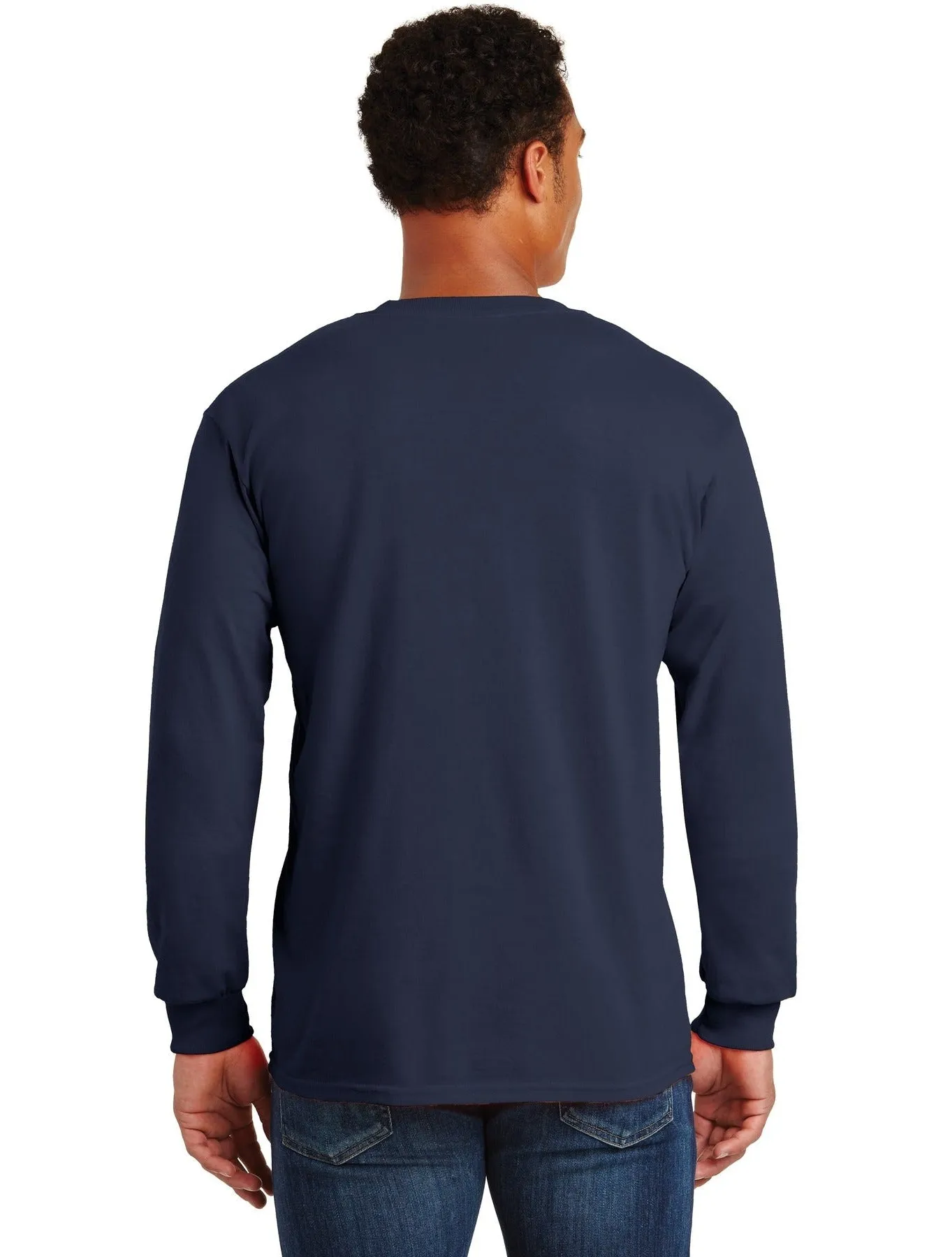 OUTLET-Gildan Ultra Cotton100% Cotton Long Sleeve T-Shirt with Pocket