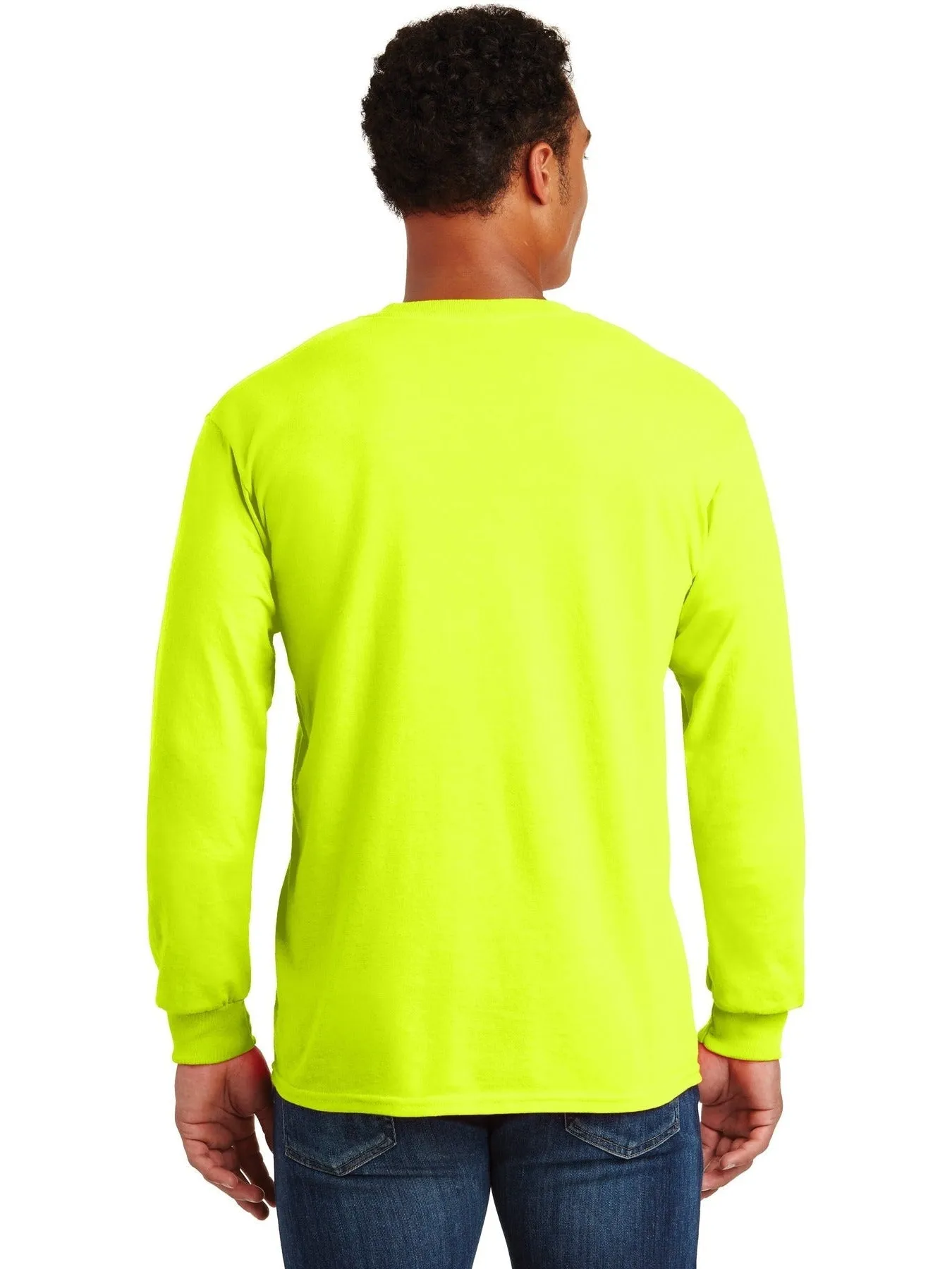 OUTLET-Gildan Ultra Cotton100% Cotton Long Sleeve T-Shirt with Pocket