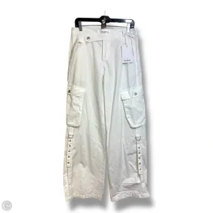 Pants Cargo & Utility By Pull & Bear In White, Size: 4