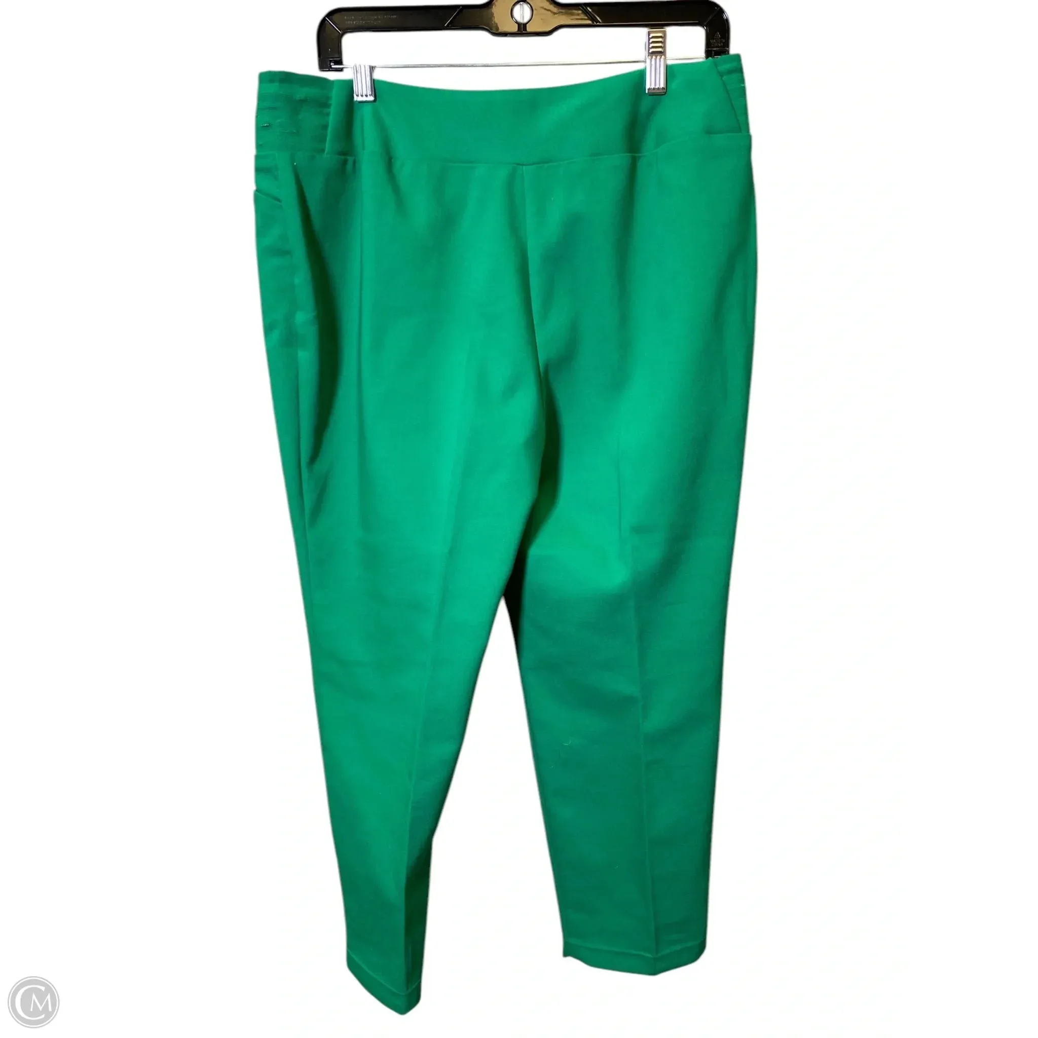 Pants Cropped By Investments In Green, Size: 12p