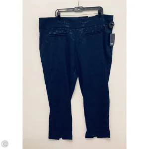 Pants Dress By Crown And Ivy In Navy, Size: 22