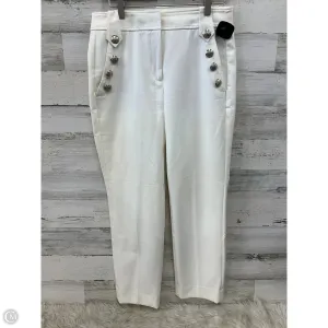 Pants Dress By White House Black Market In Cream, Size: 4