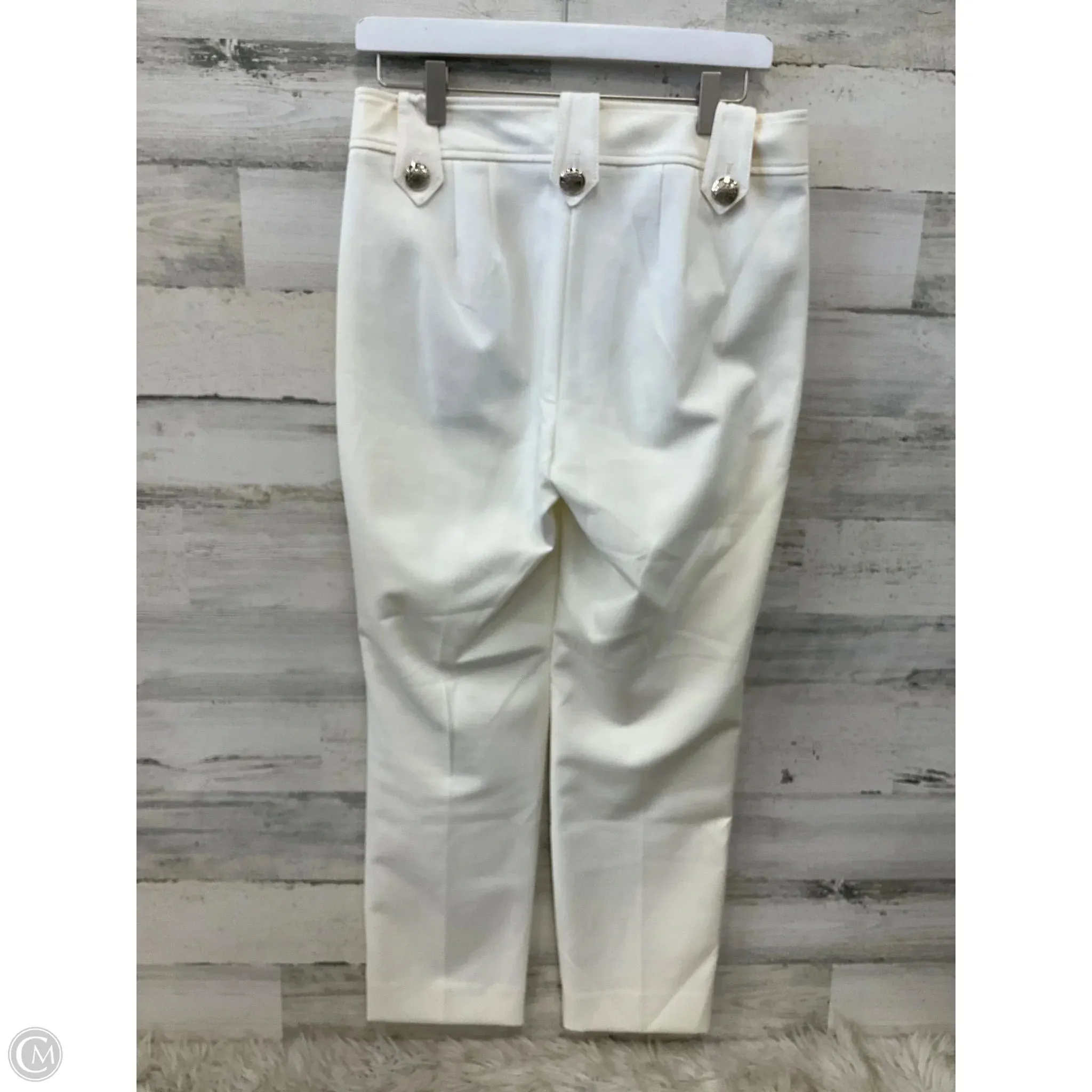 Pants Dress By White House Black Market In Cream, Size: 4