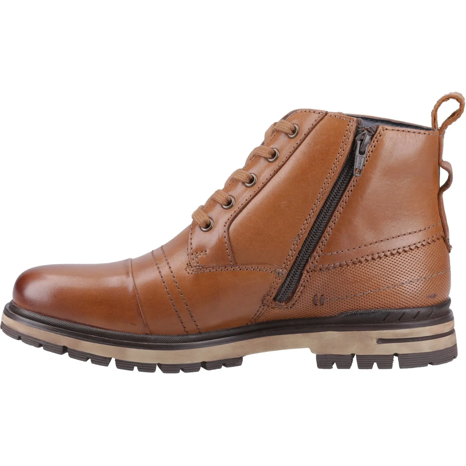 POD Eros Mens Leather Lace Up Boot