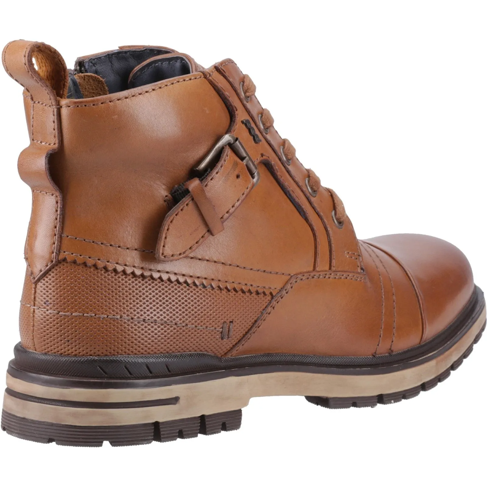 POD Eros Mens Leather Lace Up Boot