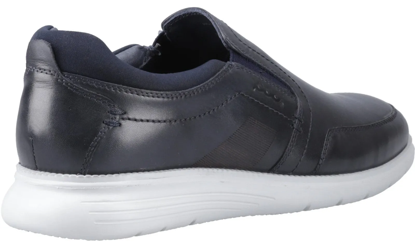 Pod Holden Mens Leather Slip On Casual Shoe