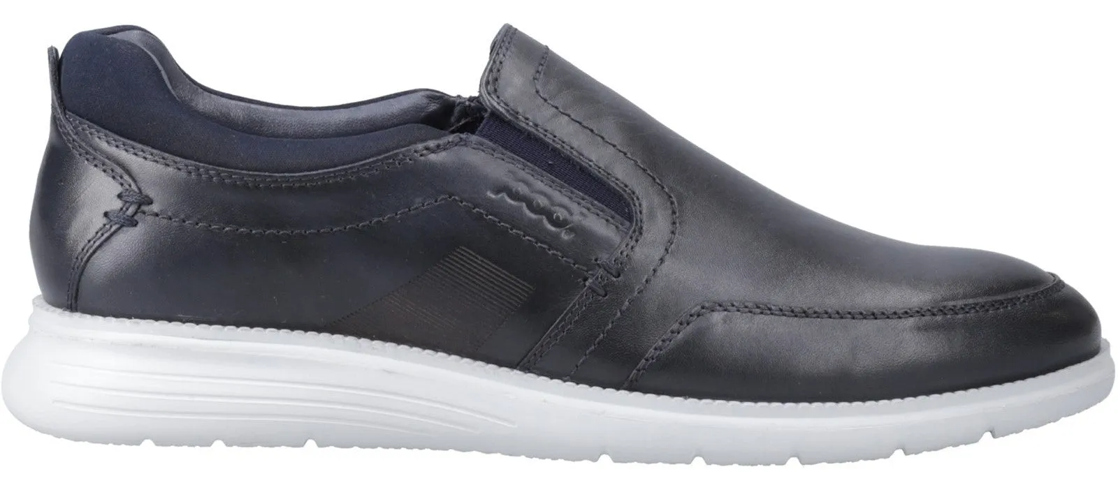 Pod Holden Mens Leather Slip On Casual Shoe