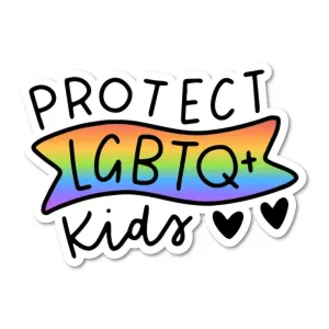 Protect LGBTQ  Kids Sticker