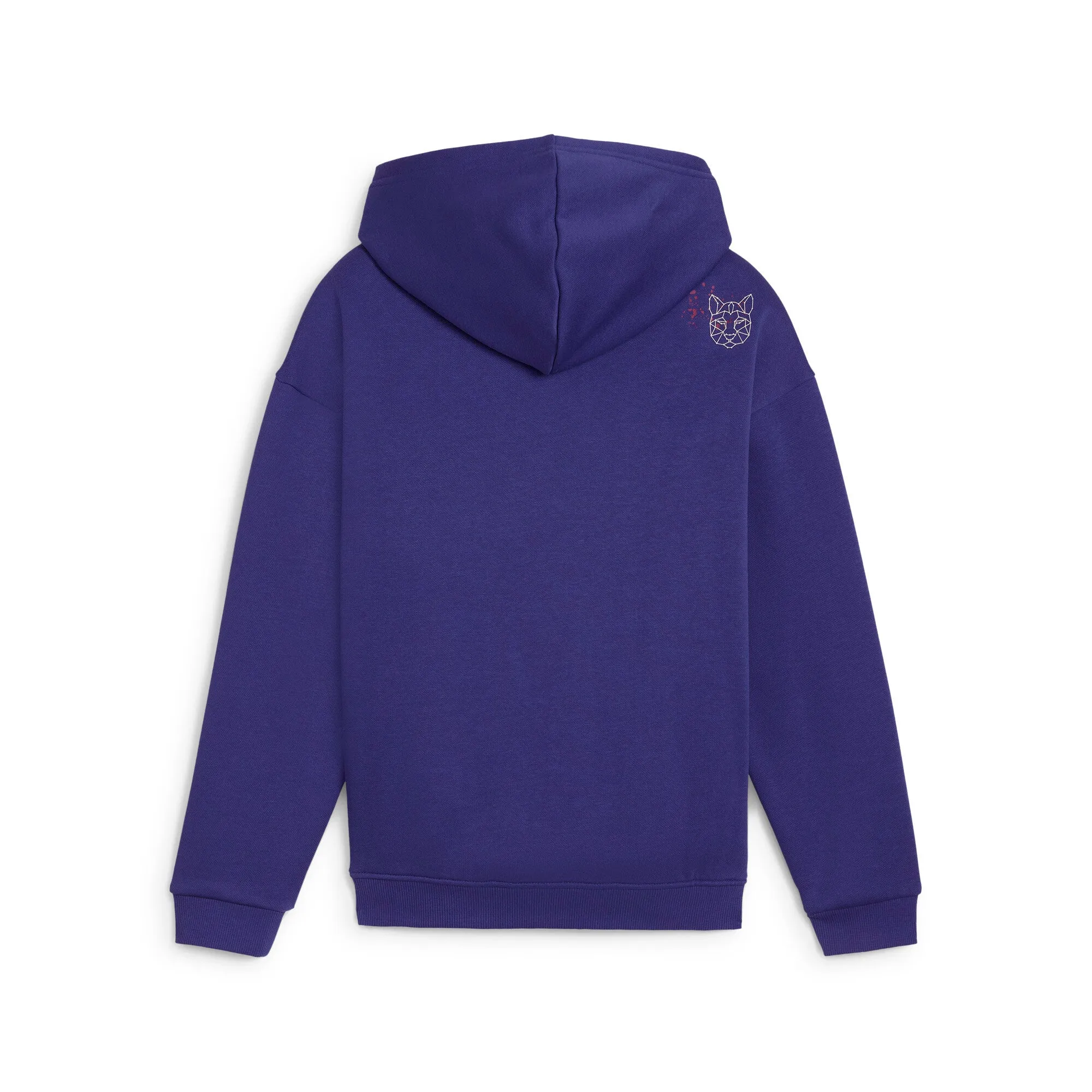 PUMA Big Kids' Girls' ESS  STARRY SAFARI Hoodie Youth