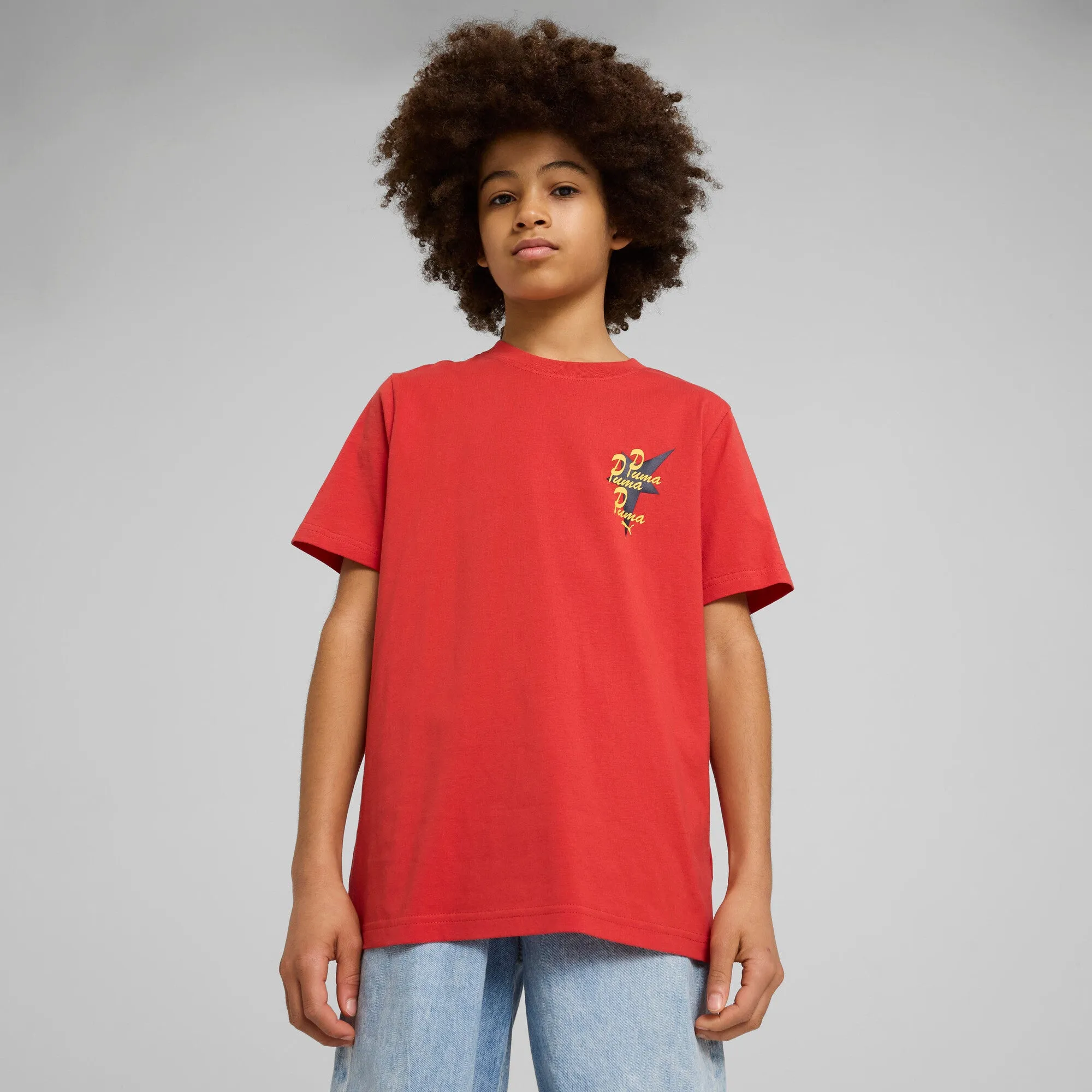 PUMA Big Kids' ROAD TO UNITY Tee