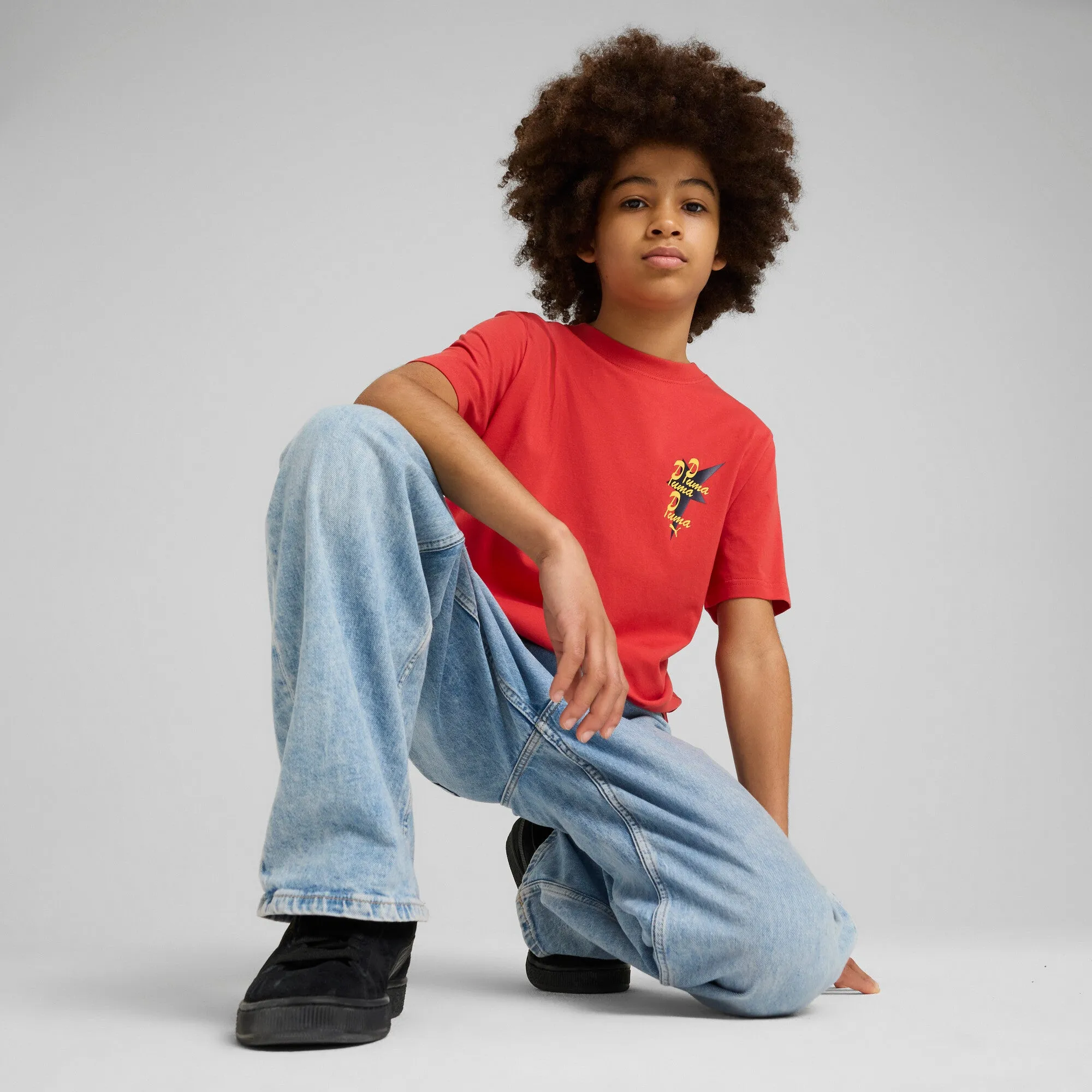 PUMA Big Kids' ROAD TO UNITY Tee