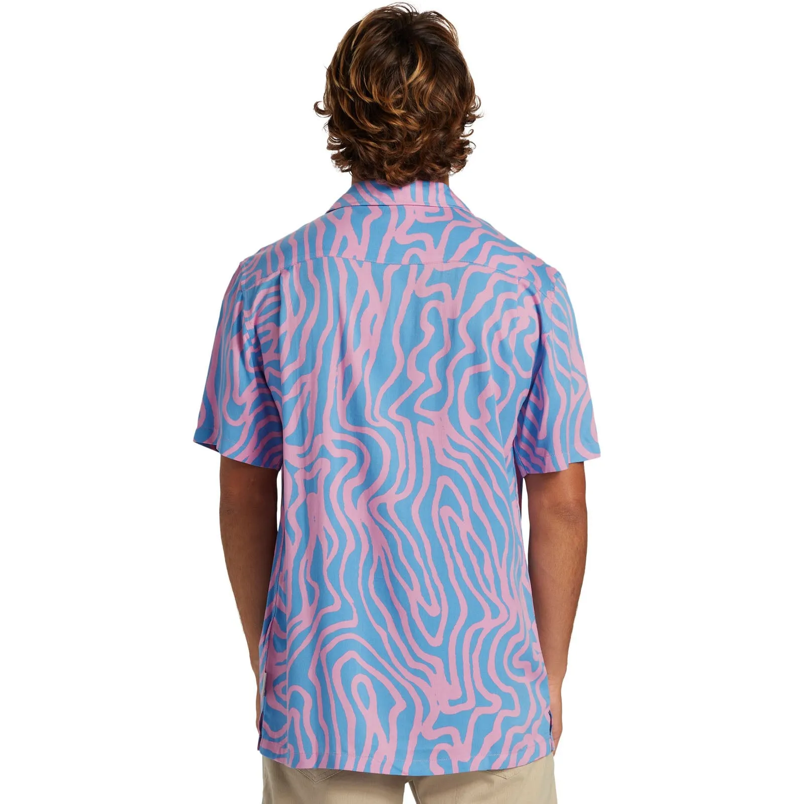 Quiksilver Mens Pool Part Short Sleeve Shirt