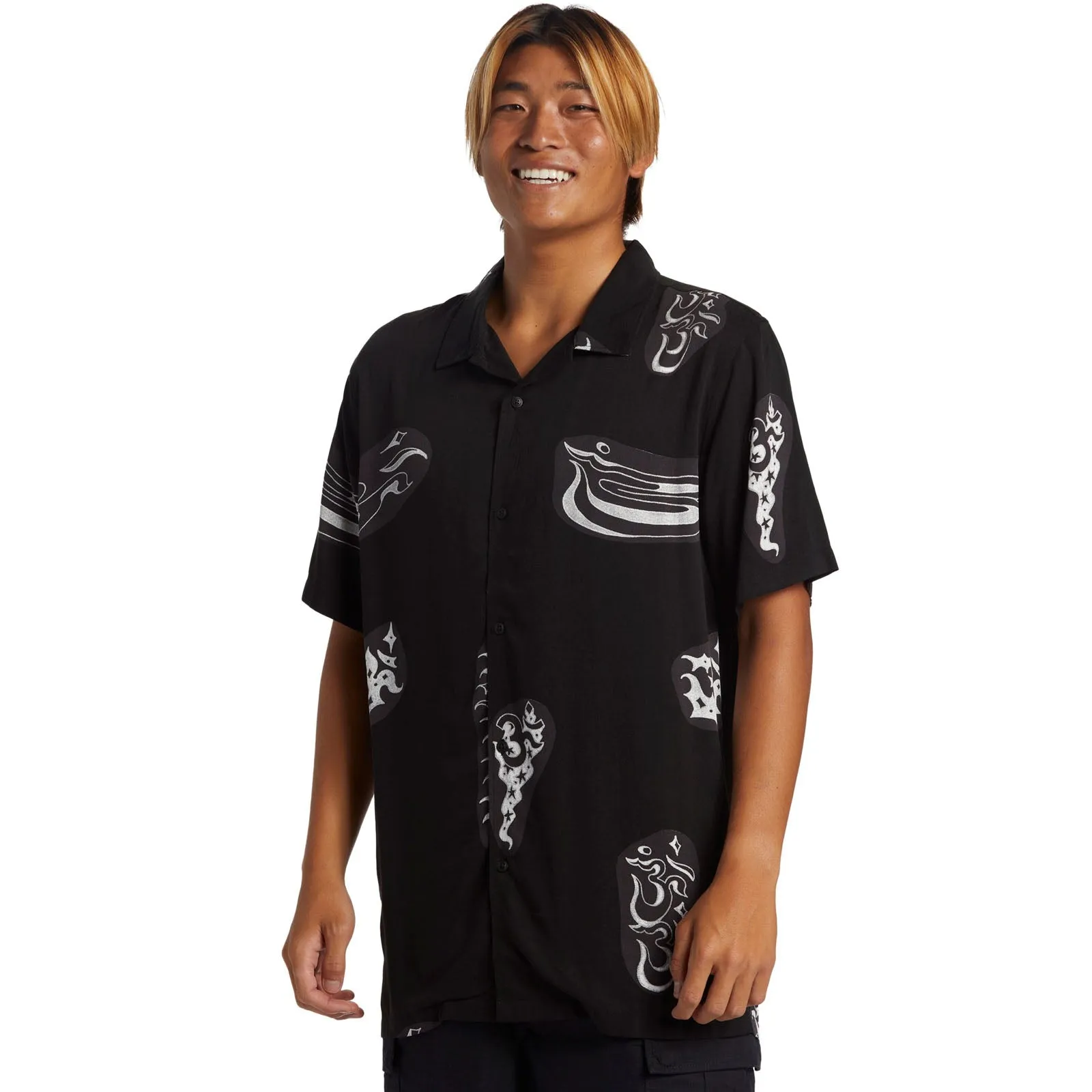 Quiksilver Mens Pool Part Short Sleeve Shirt
