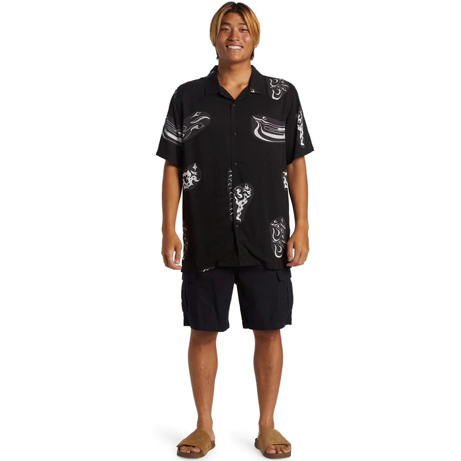 Quiksilver Mens Pool Part Short Sleeve Shirt