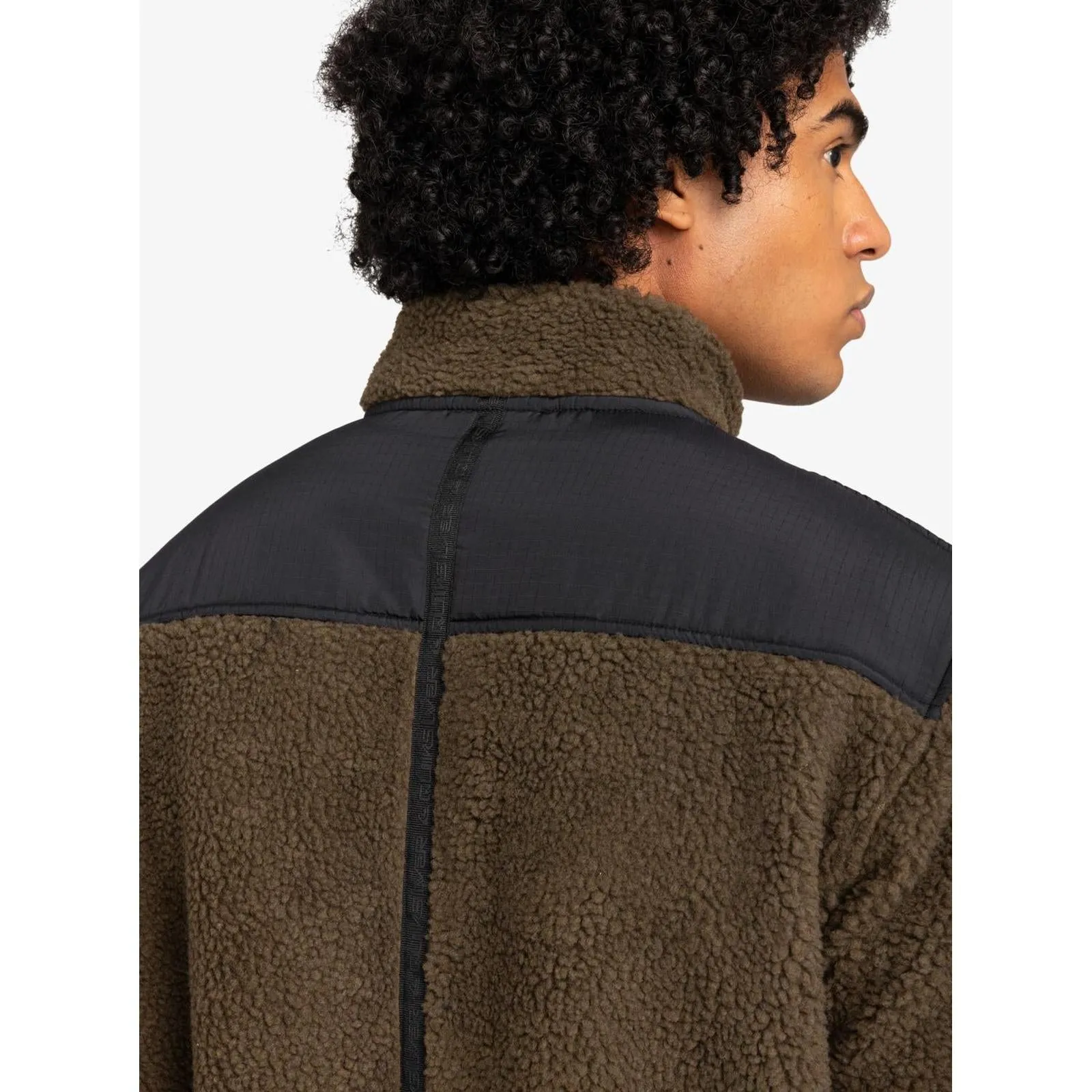 Quiksilver Mens Shallow Water Full Zip Fleece