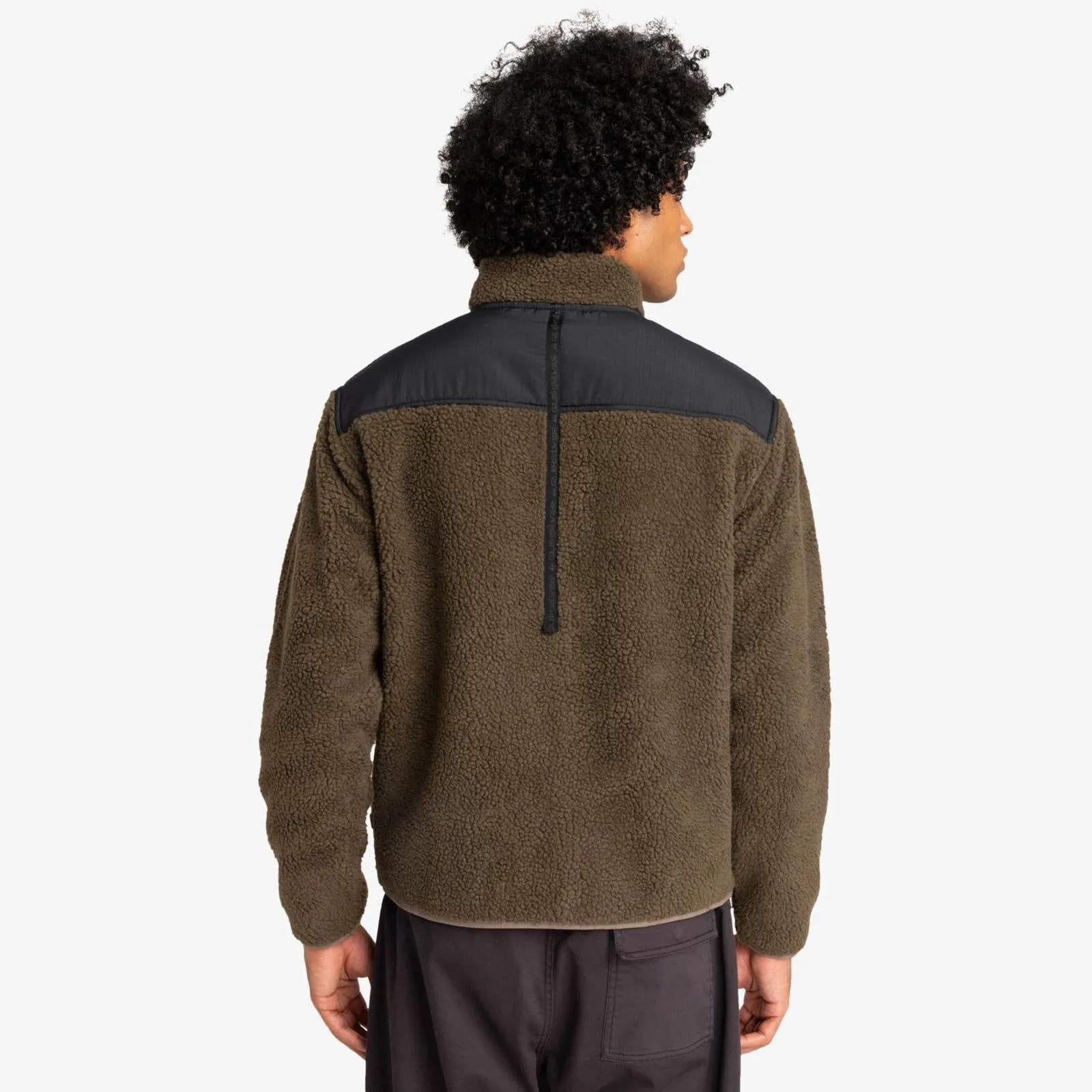 Quiksilver Mens Shallow Water Full Zip Fleece