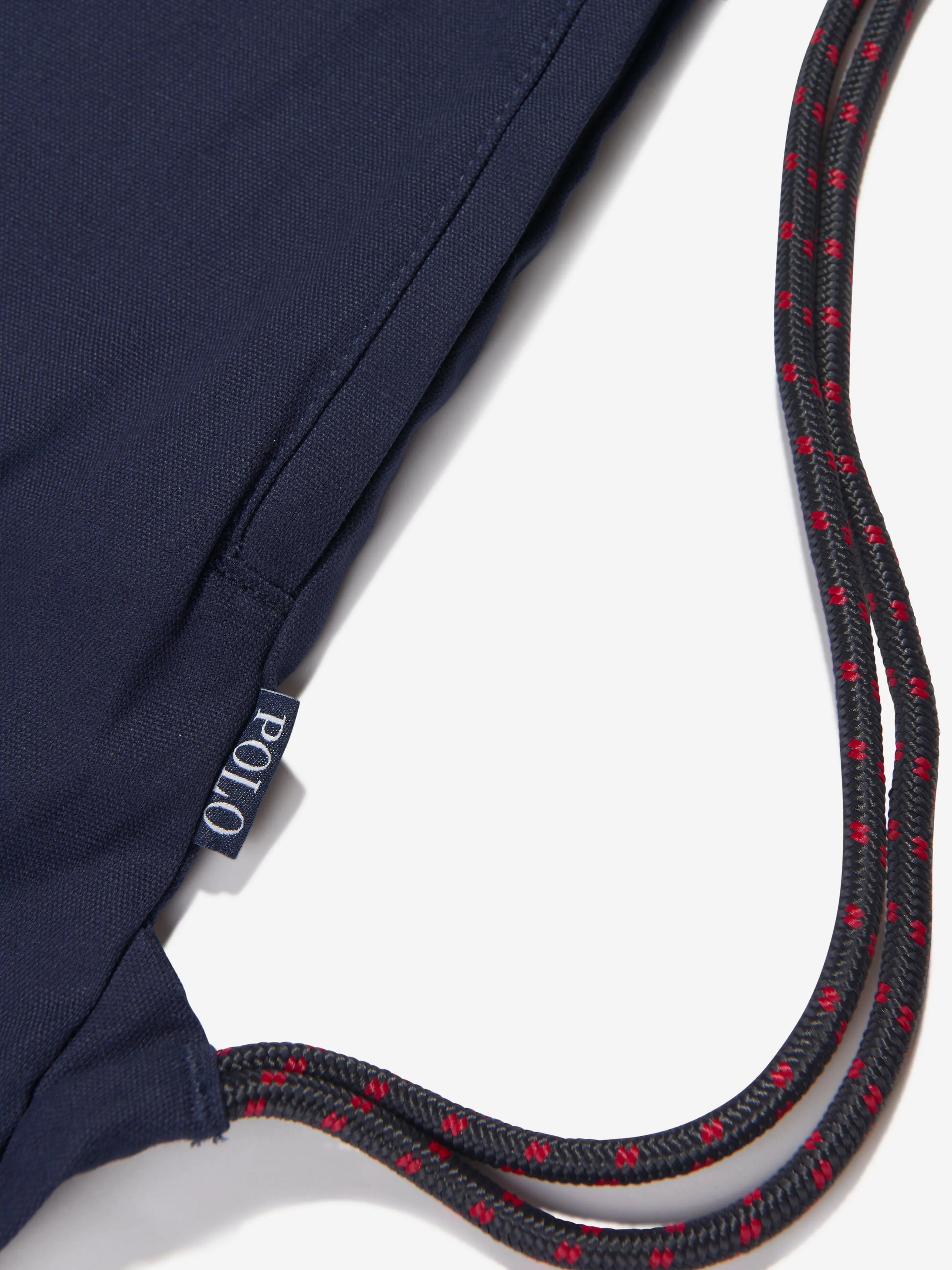 Ralph Lauren Kids Polo Canvas Drawstring Bag in Navy (49cm)