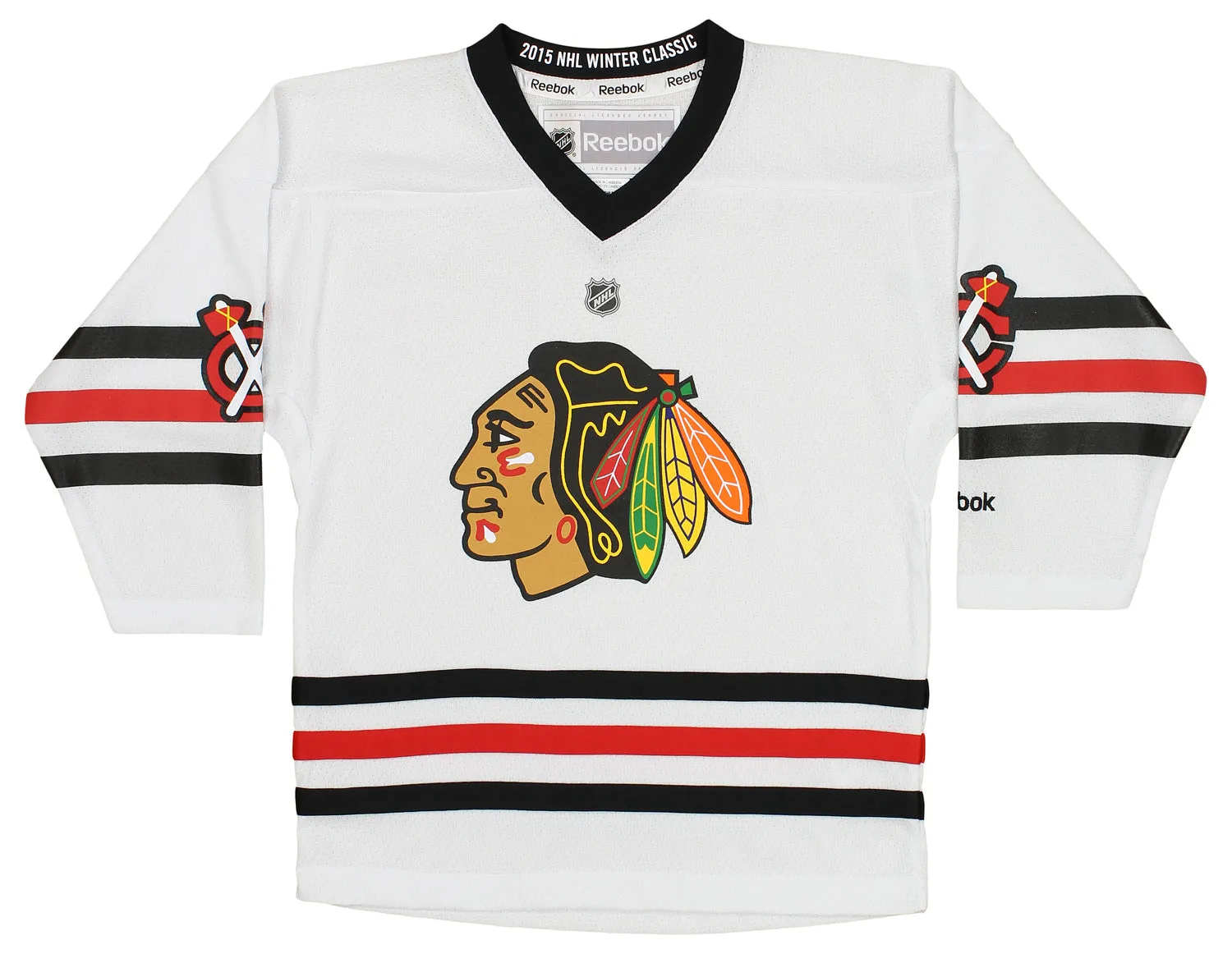 Reebok Hockey Kids (4-7) Chicago Blackhawks Jersey, White