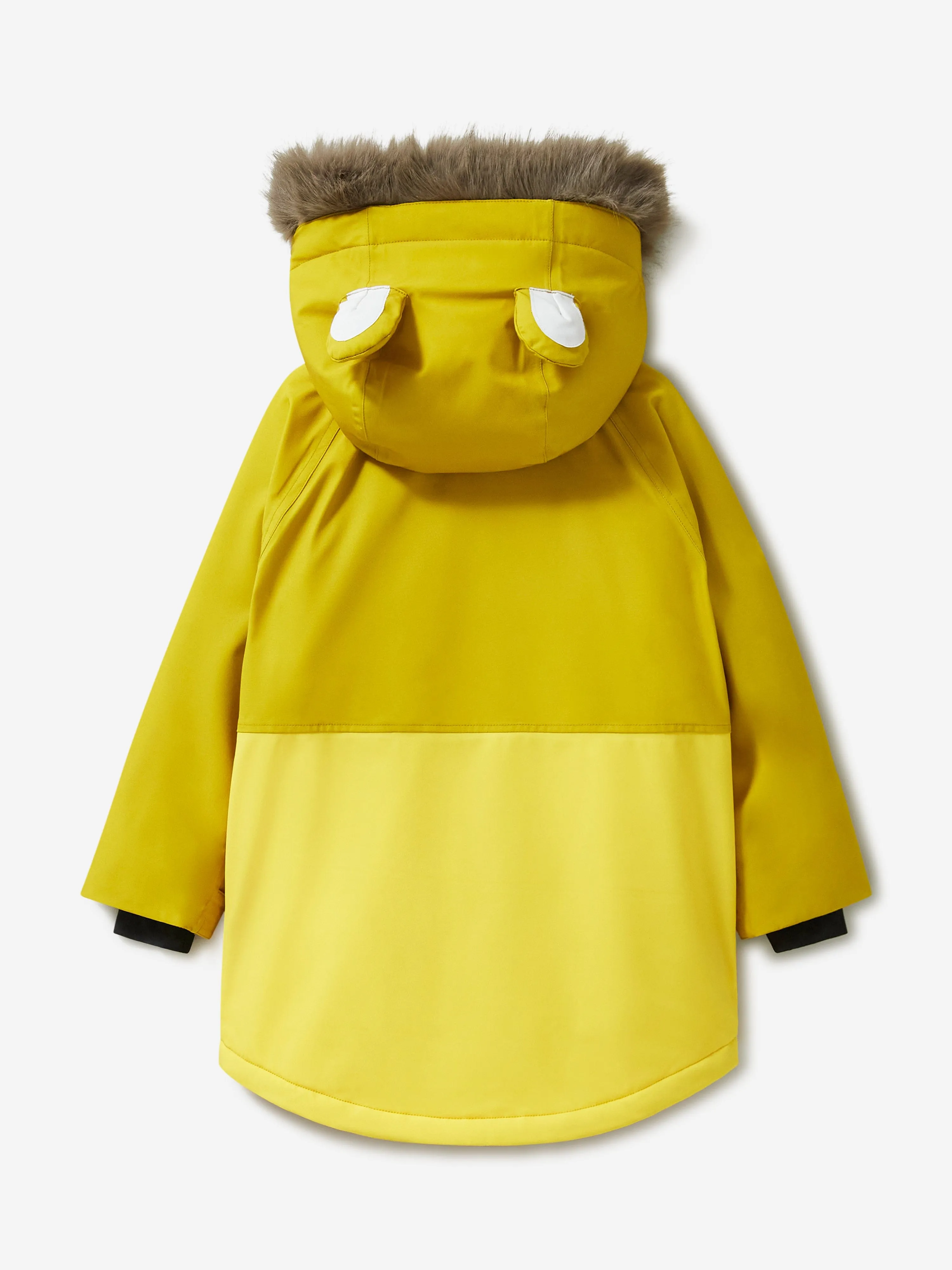Roarsome Kids Cub The Lion Ski Parka Jacket in Yellow