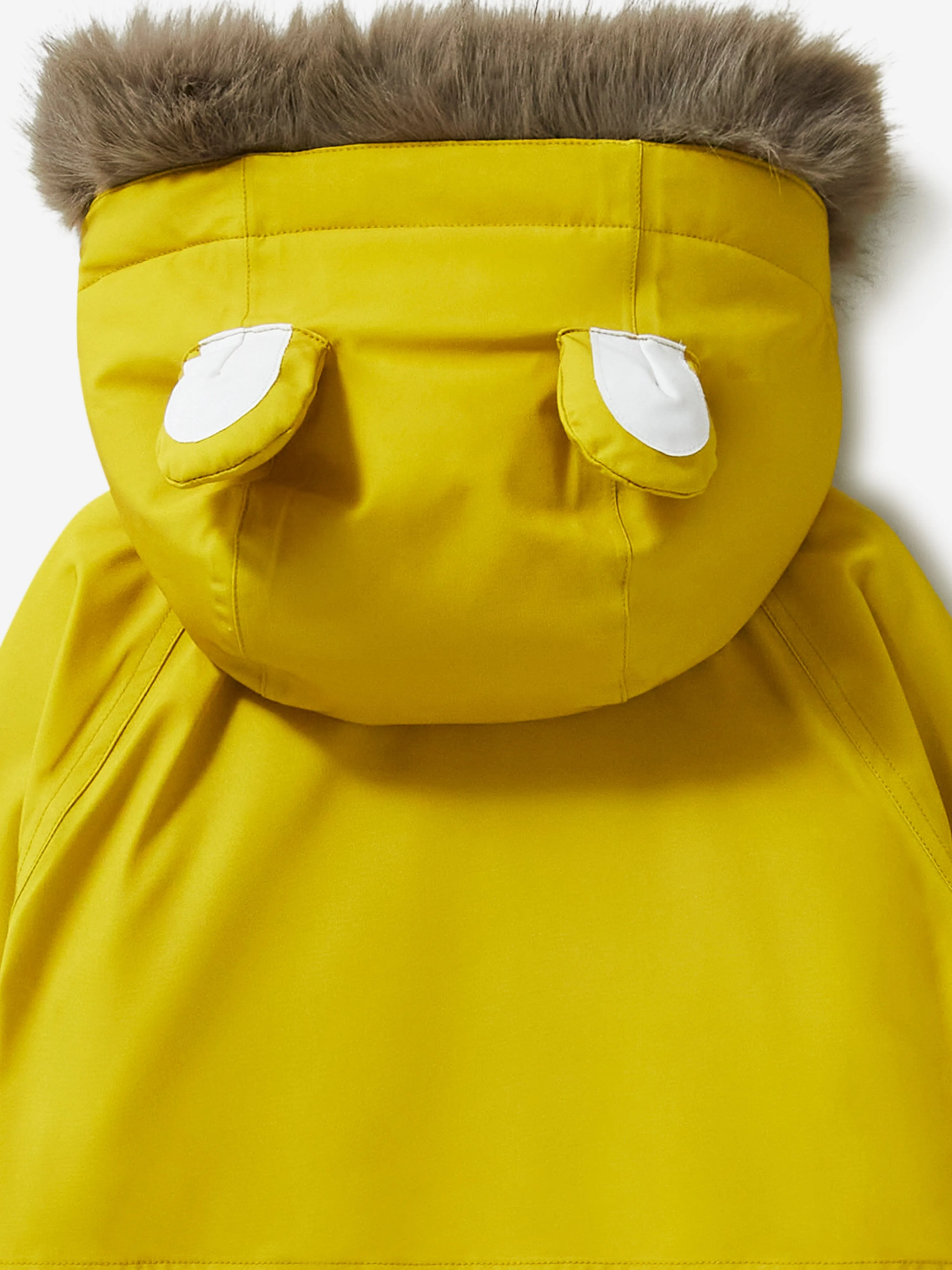 Roarsome Kids Cub The Lion Ski Parka Jacket in Yellow