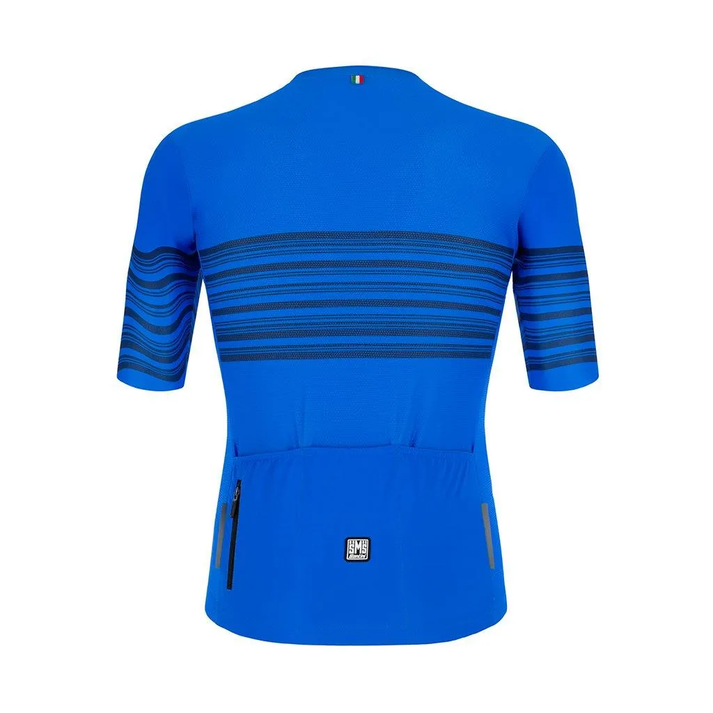 Santini Tono Profilo Mens Cycling Jersey (Royal Blue)