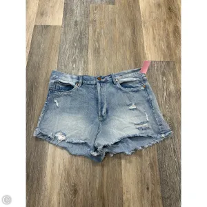 Shorts By Blanknyc In Blue Denim, Size: 14