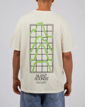 Sound Waves Tee Natural