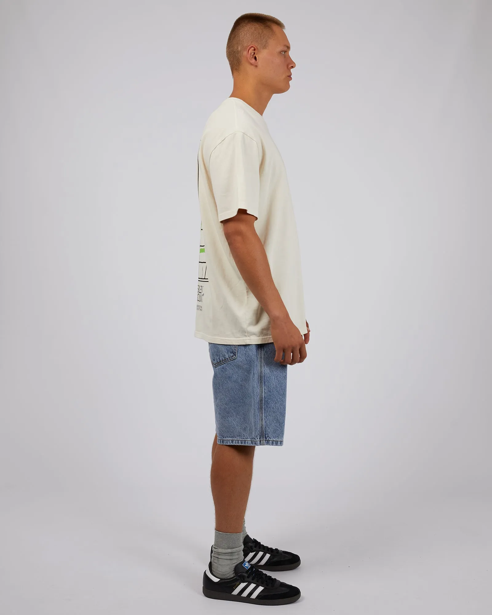 Sound Waves Tee Natural