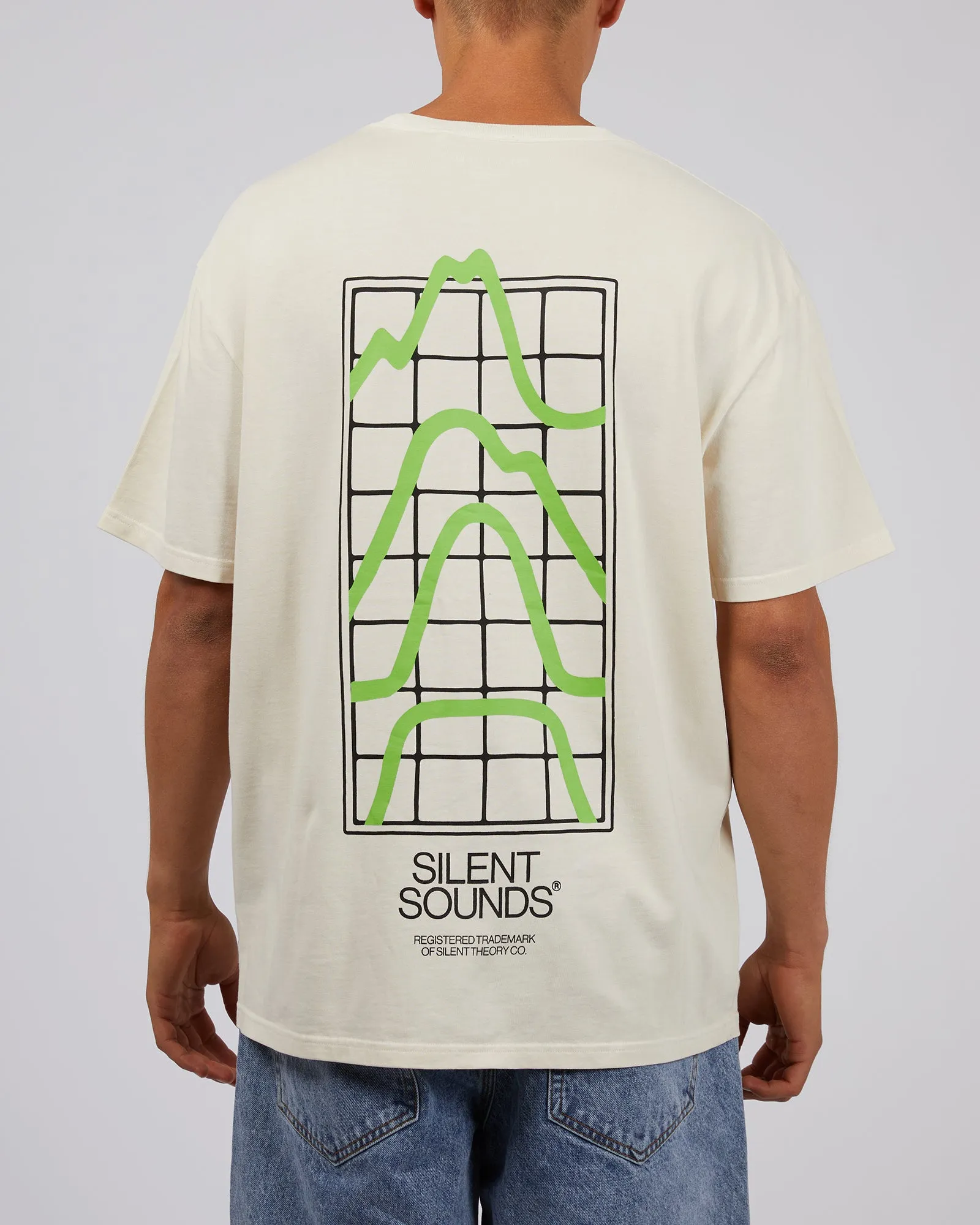 Sound Waves Tee Natural