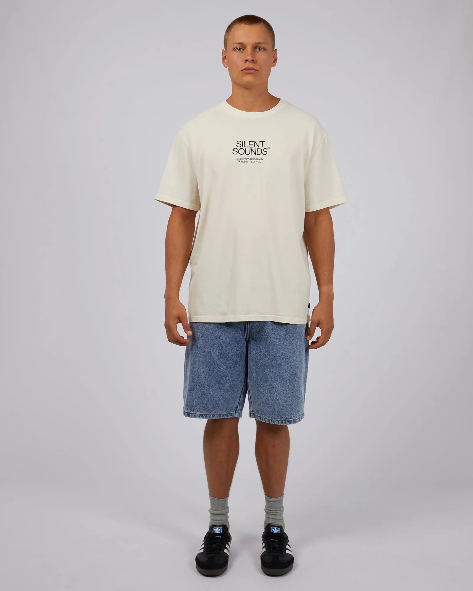 Sound Waves Tee Natural