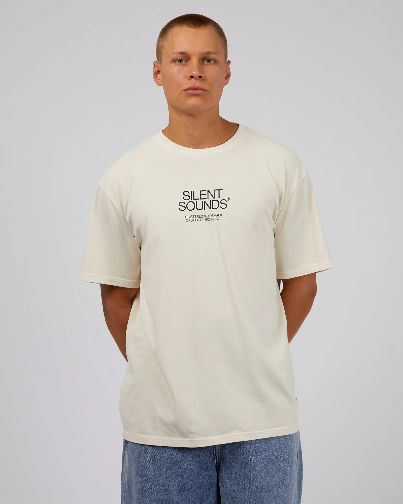 Sound Waves Tee Natural