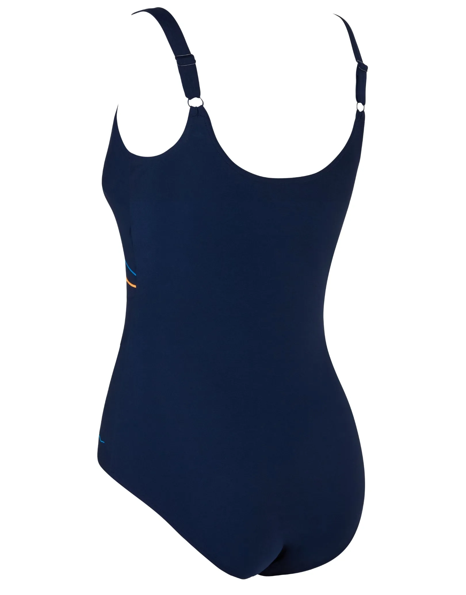 Spatial Adjustable Macmaster Scoopback Swimsuit - Navy