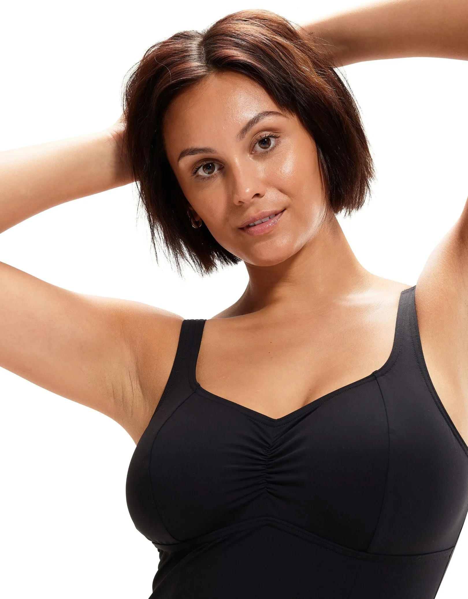 Speedo Shaping AquaNite Swimsuit - Black