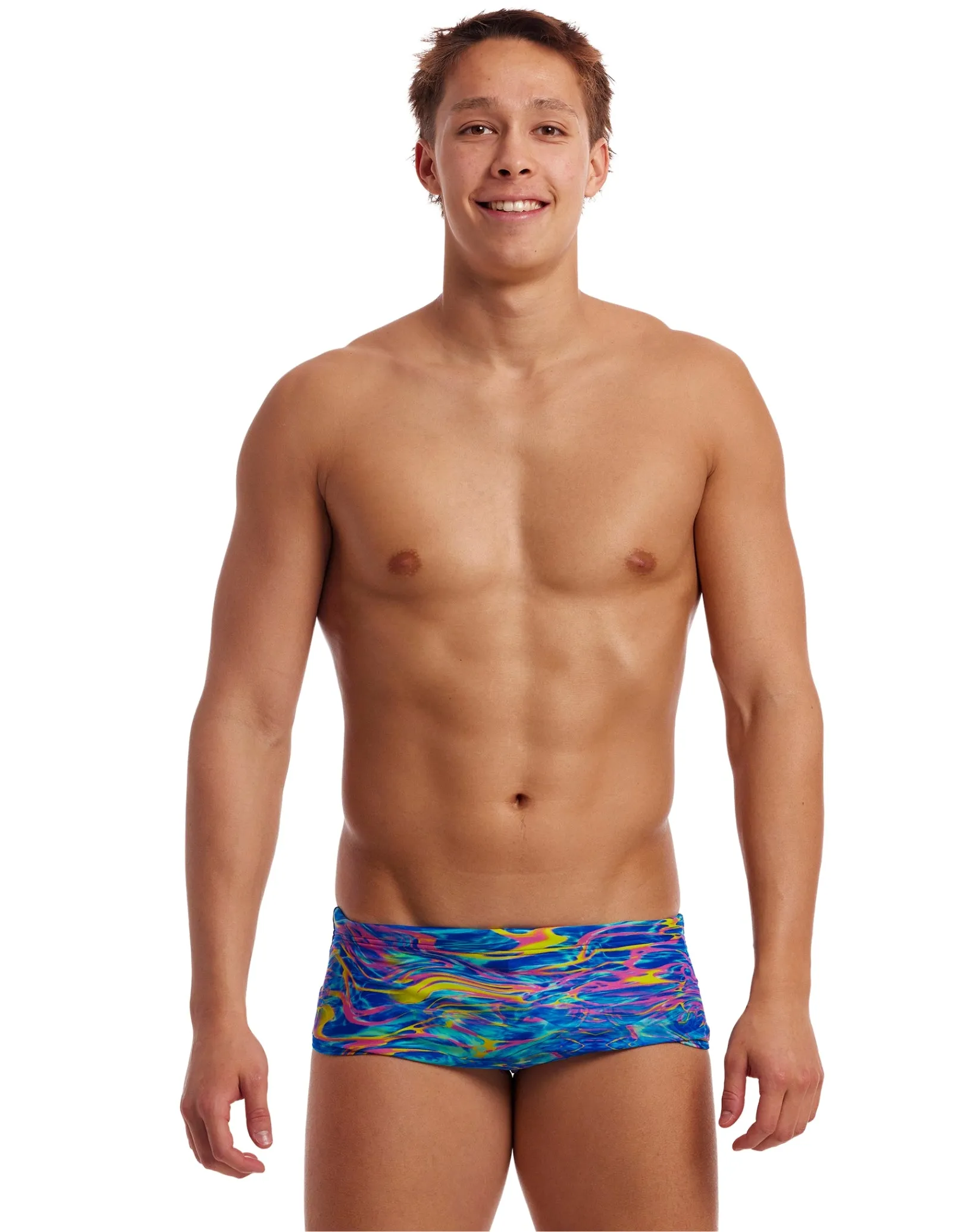 Stir Crazy Sidewinder Swim Trunks - Blue