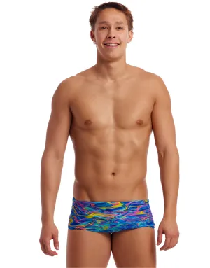 Stir Crazy Sidewinder Swim Trunks - Blue