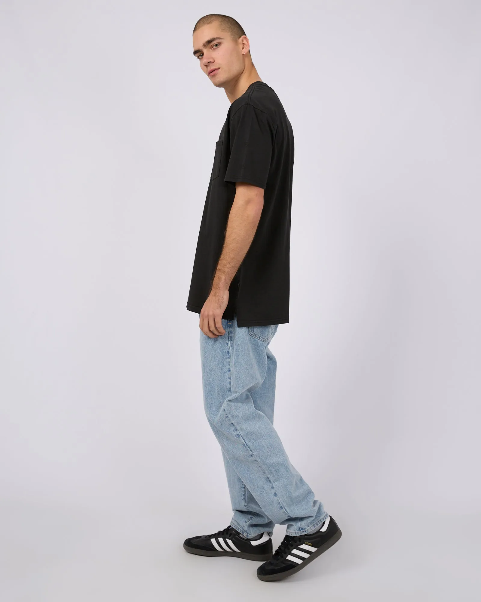 Surplus Pocket Tee Ii Washed Black