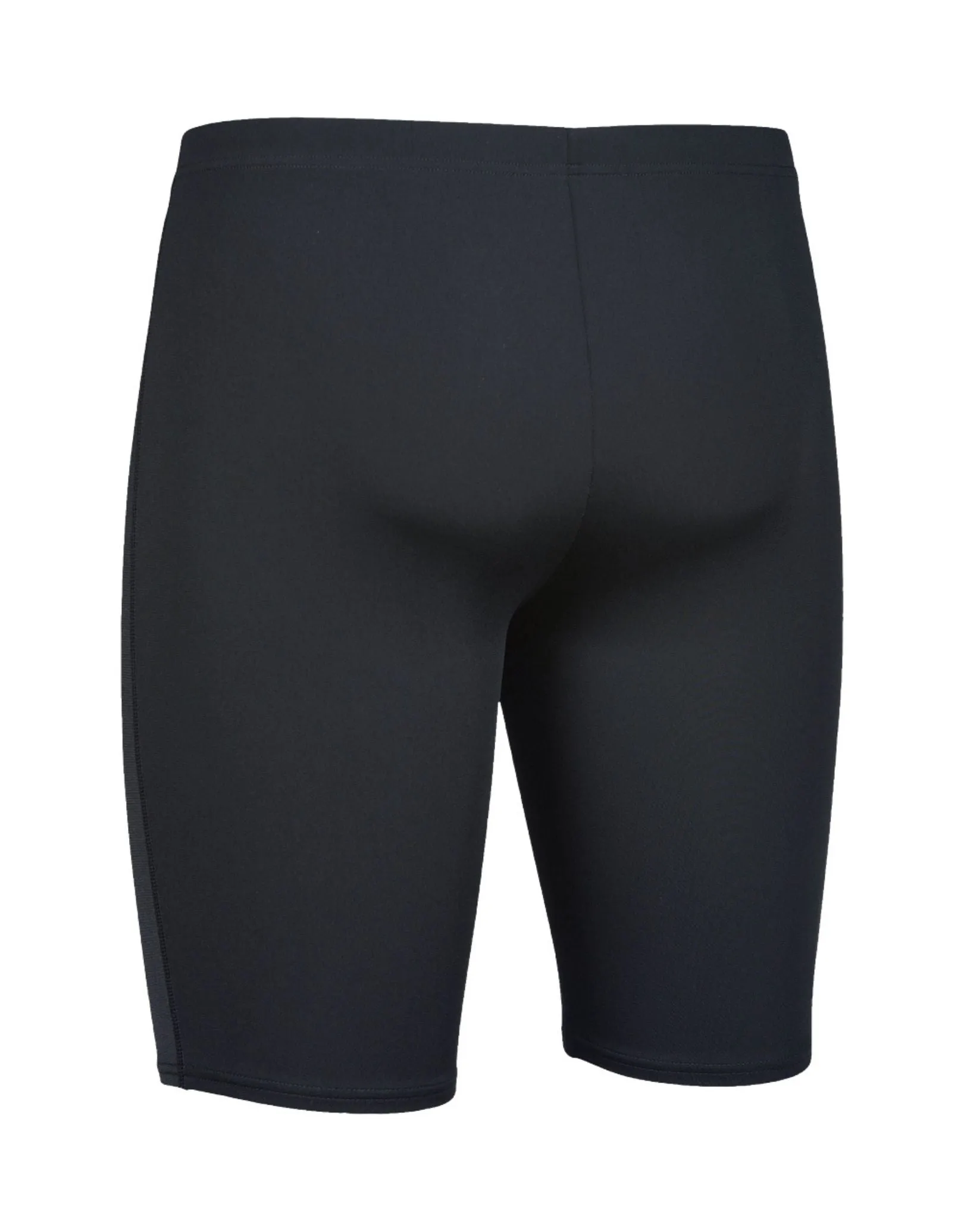 Team Solid Swim Jammer - Black/White