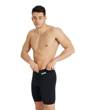 Team Solid Swim Jammer - Black/White
