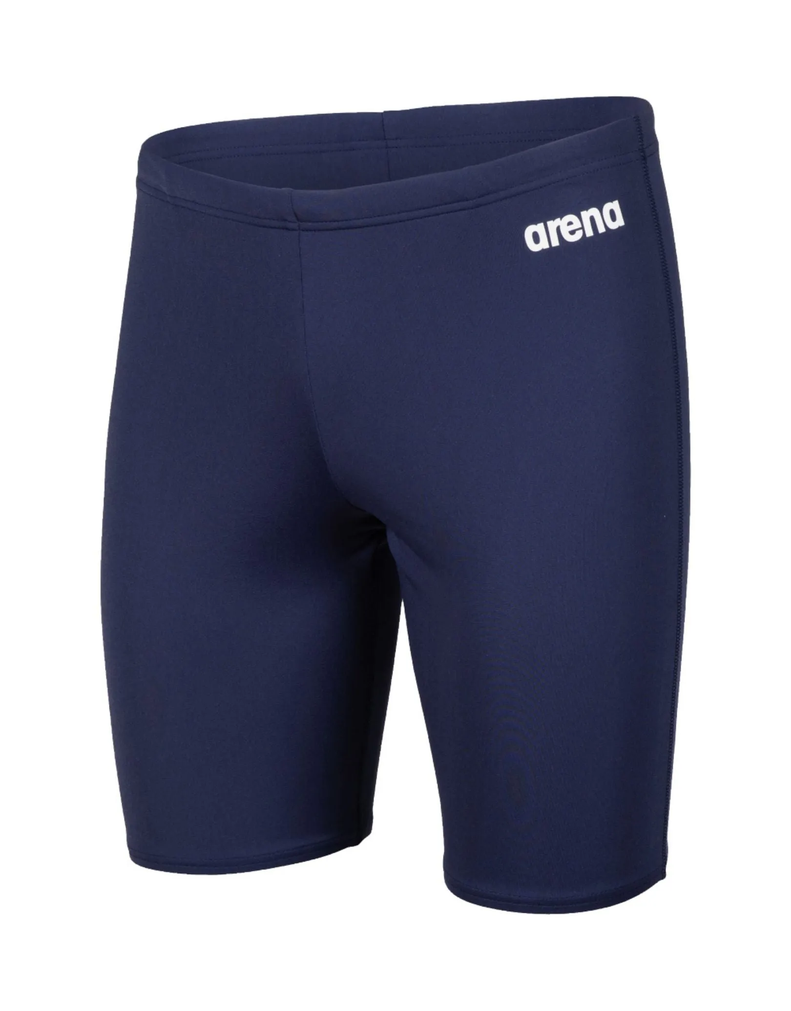Team Solid Swim Jammer - Navy/White